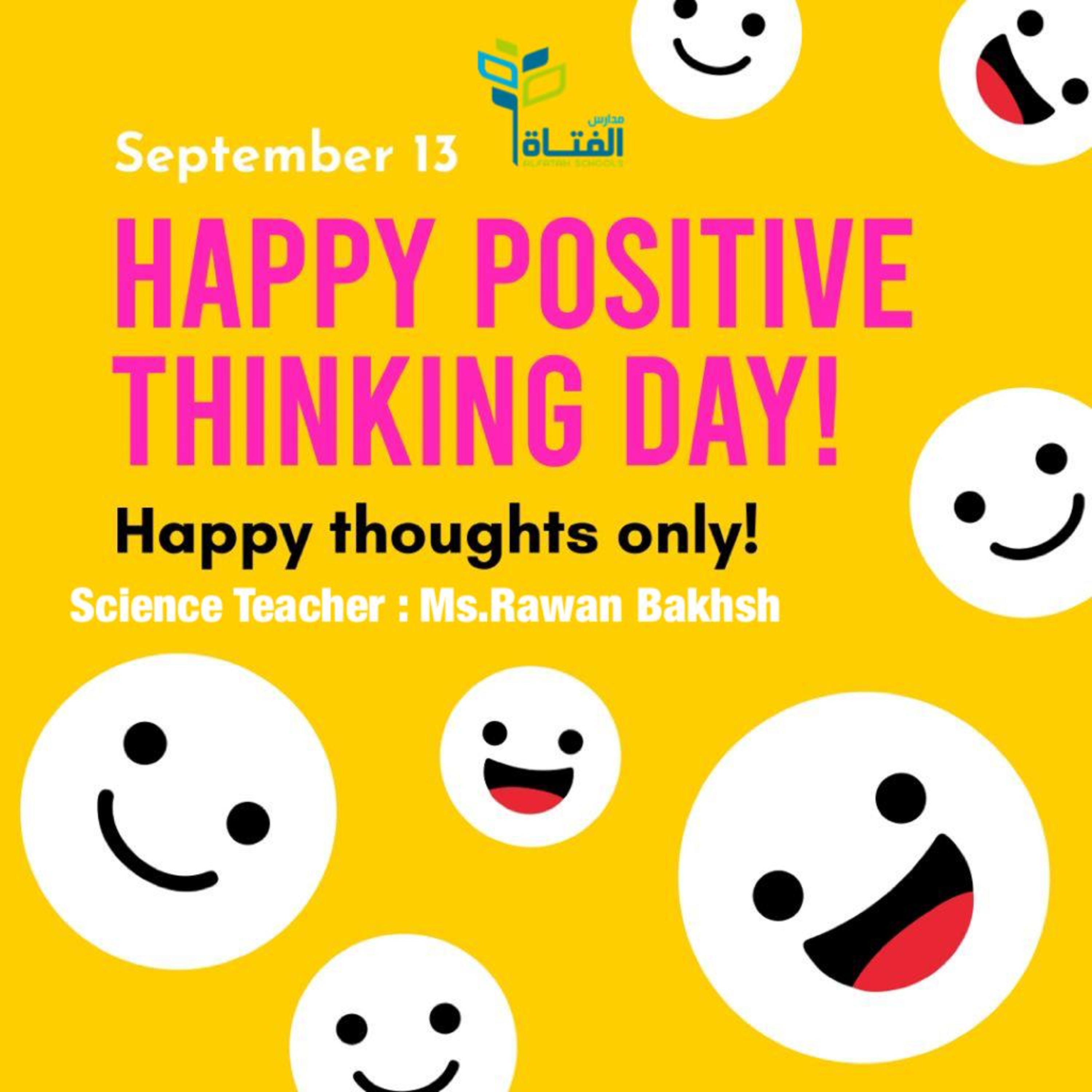 Happy Positive Thinking Day