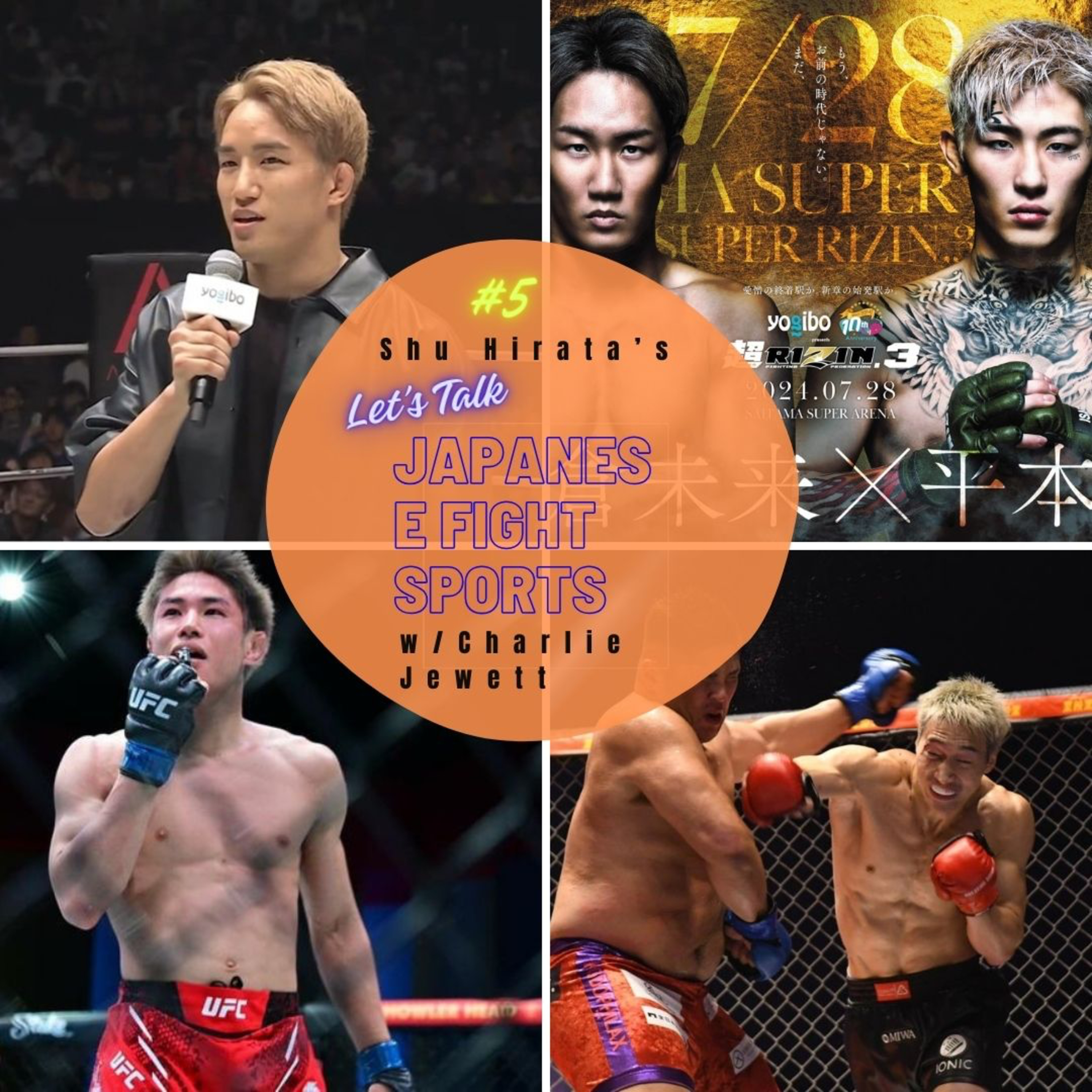 Shu Hirata\'s Let\'s Talk Japanese Fight Sports with Charlie Jewett from Sogo-Kaku.com