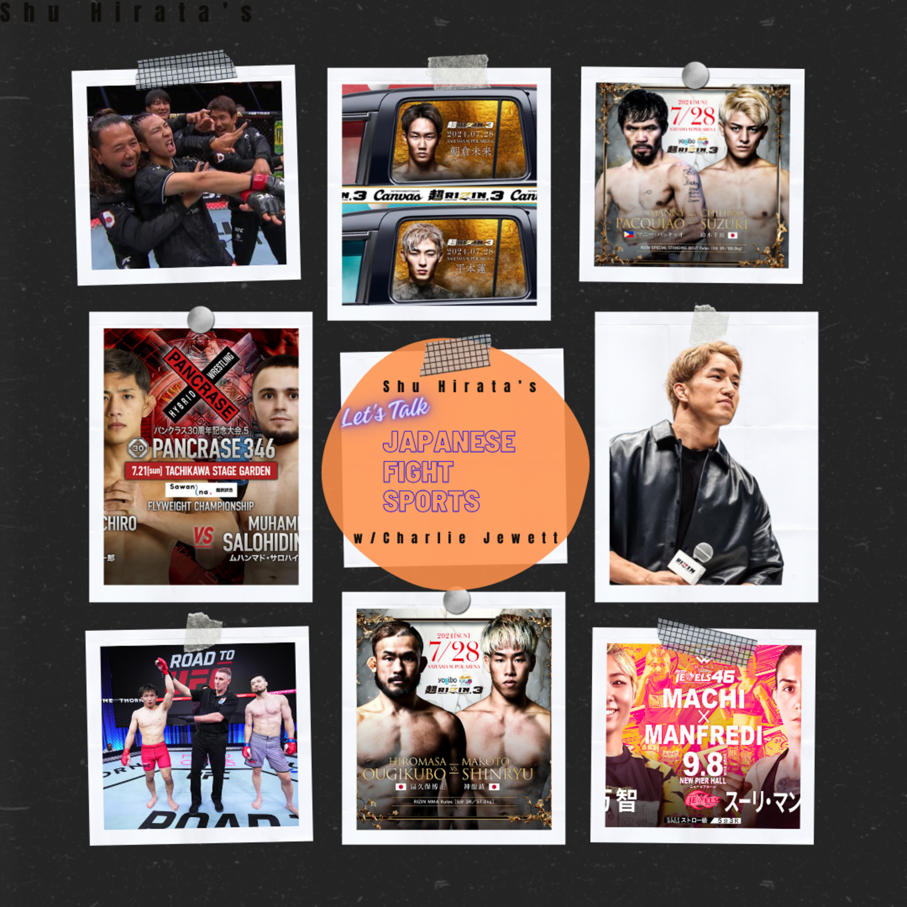 Shu Hirata\'s Let\'s Talk Japanese Fight Sports with Charlie Jewett from Sogo-Kaku.com