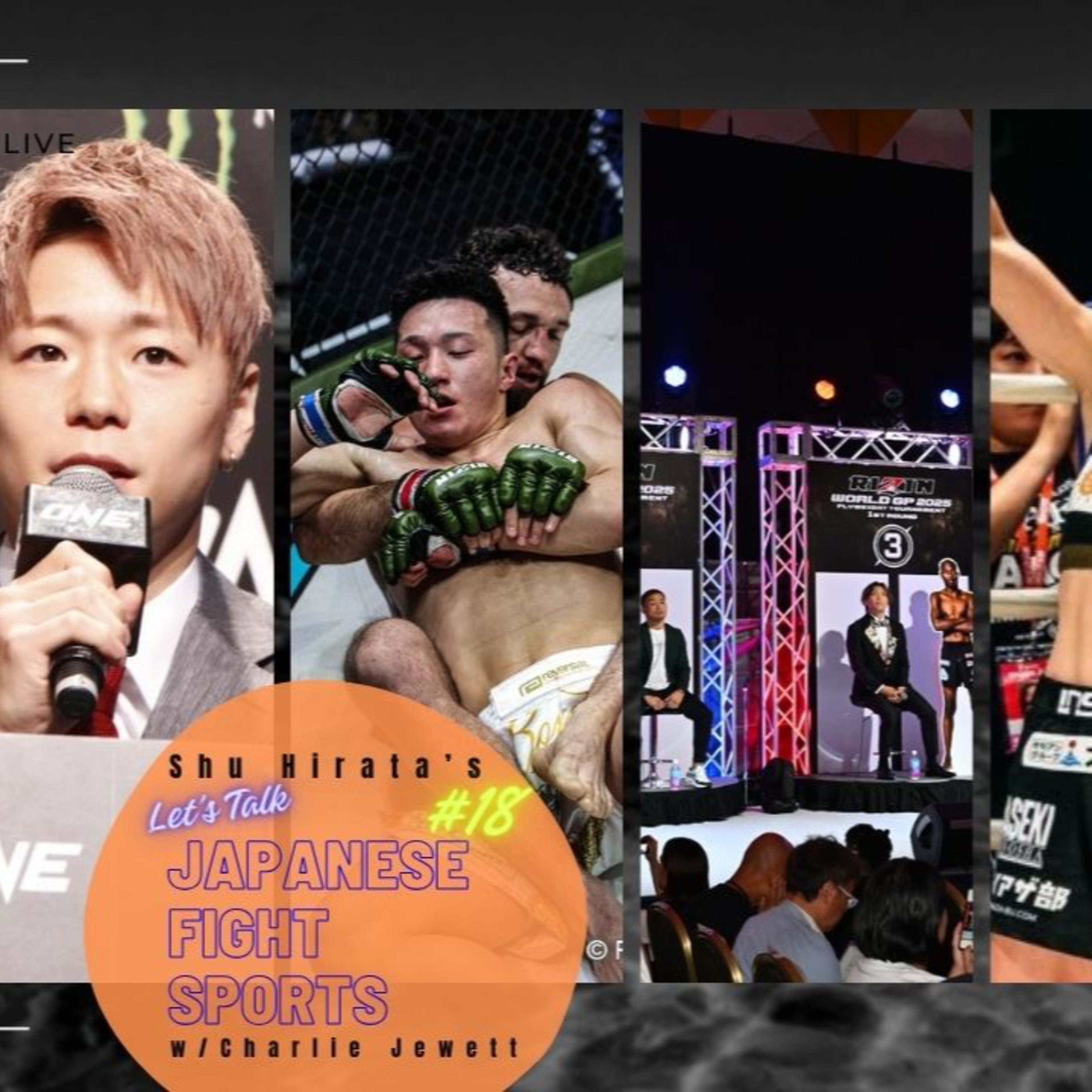 Shu Hirata\'s Let\'s Talk Japanese Fight Sports with Charlie Jewett from Sogo-Kaku.com