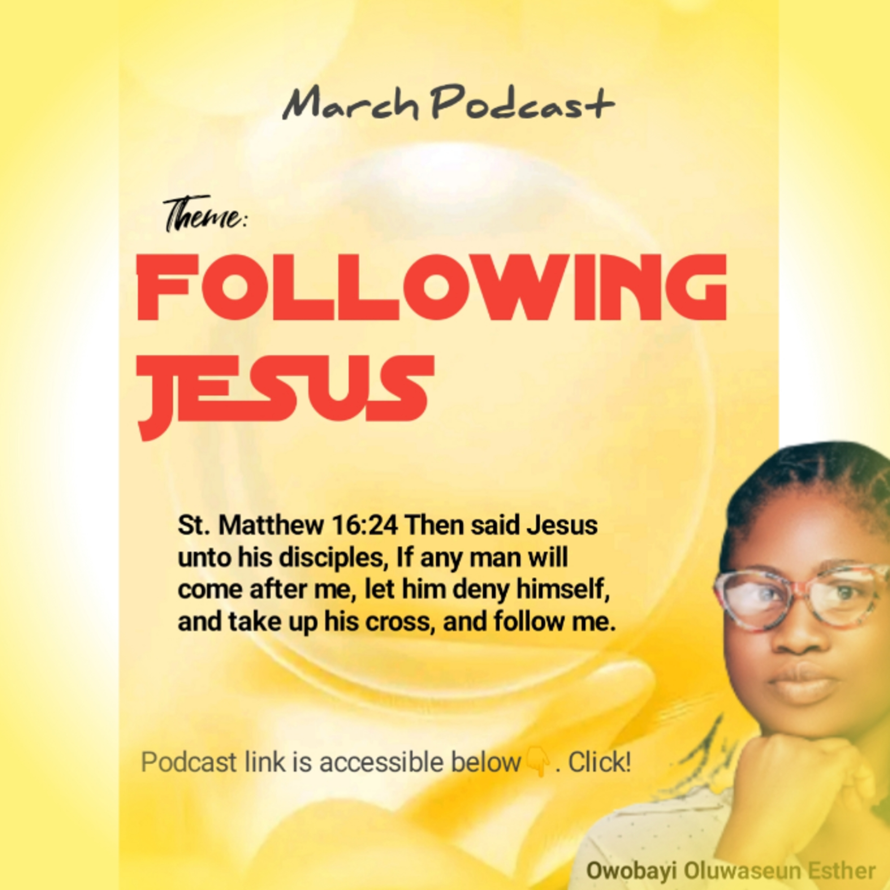Following JESUS episode artwork