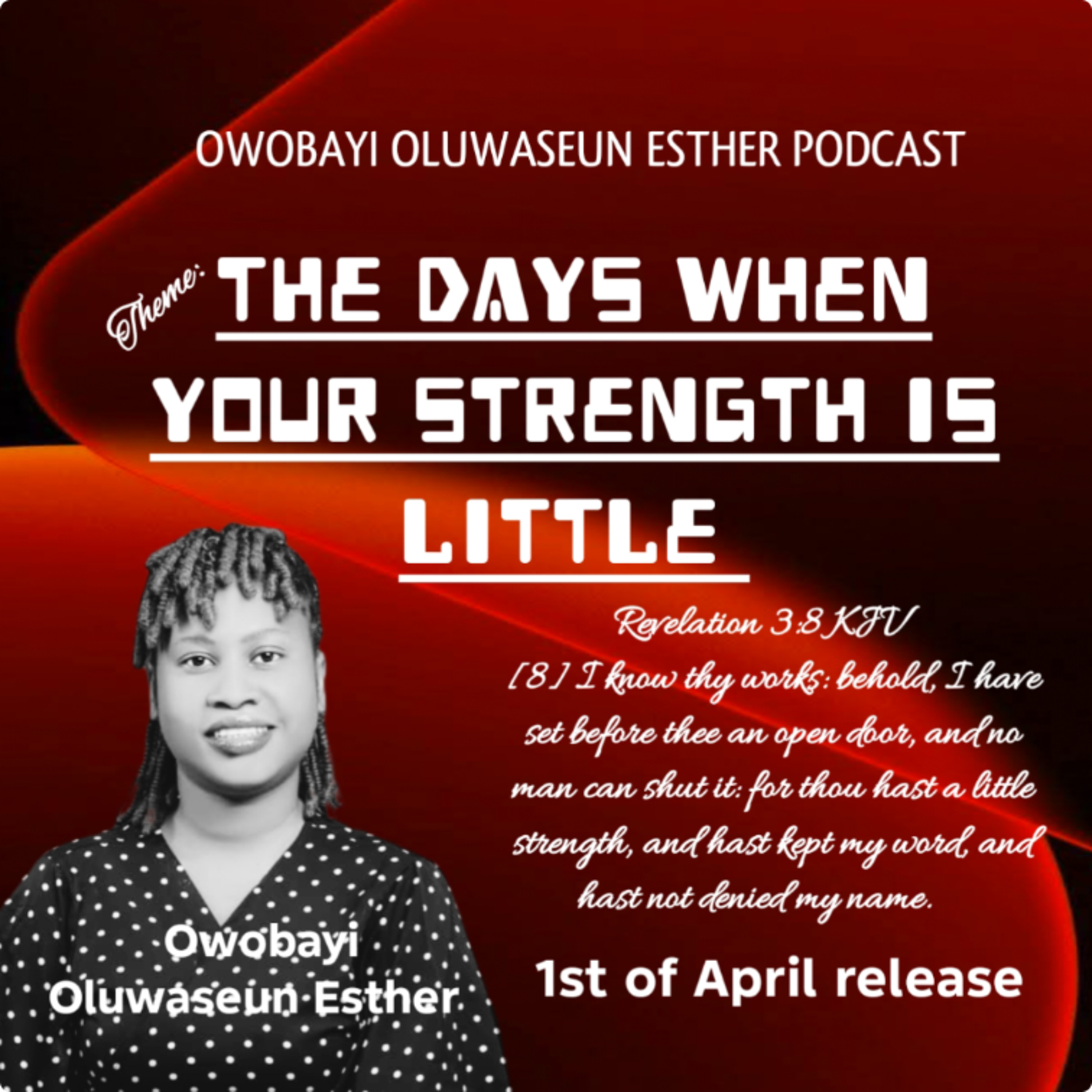 The DAYS When Your Strength is Little. episode artwork