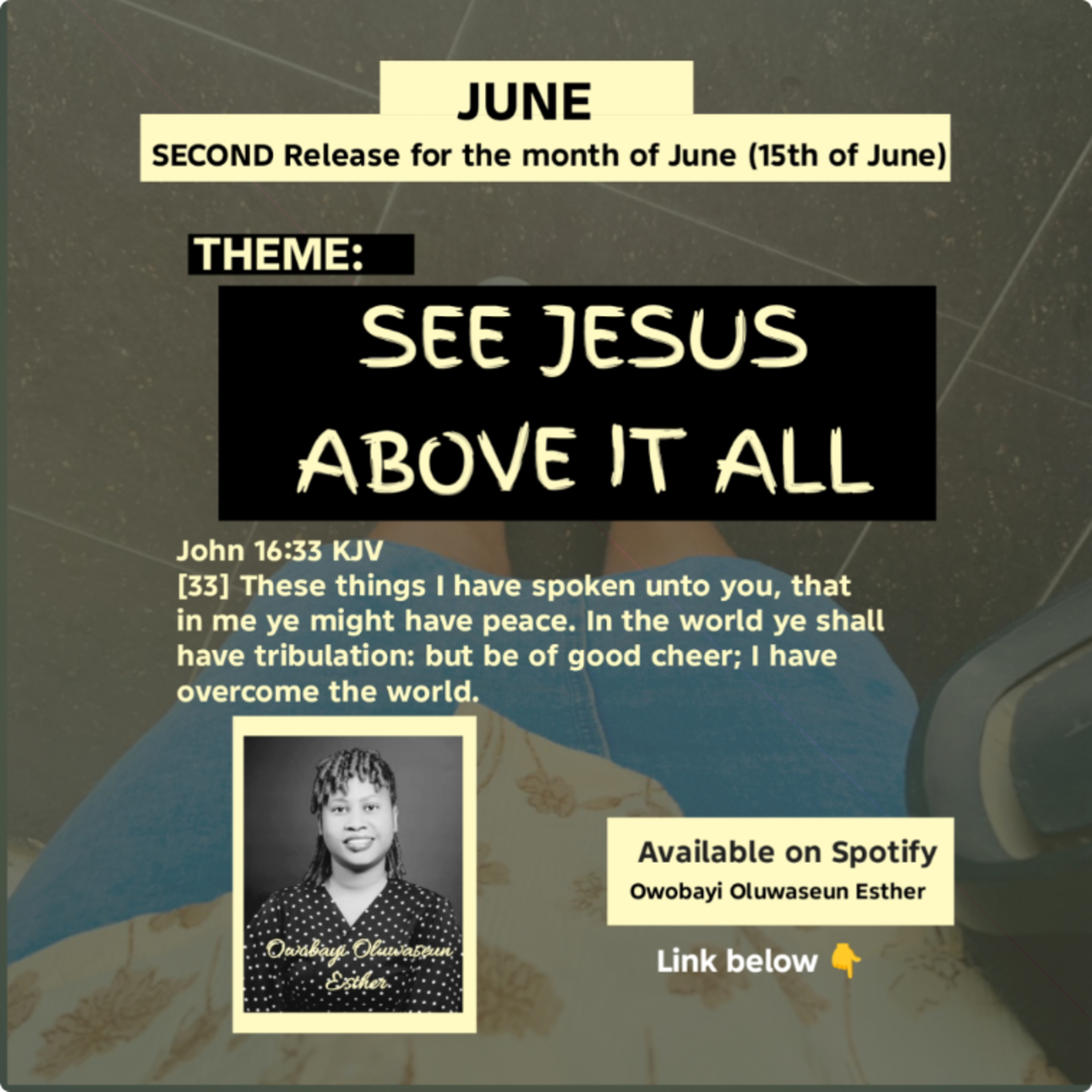 SEE JESUS ABOVE IT ALL  episode artwork