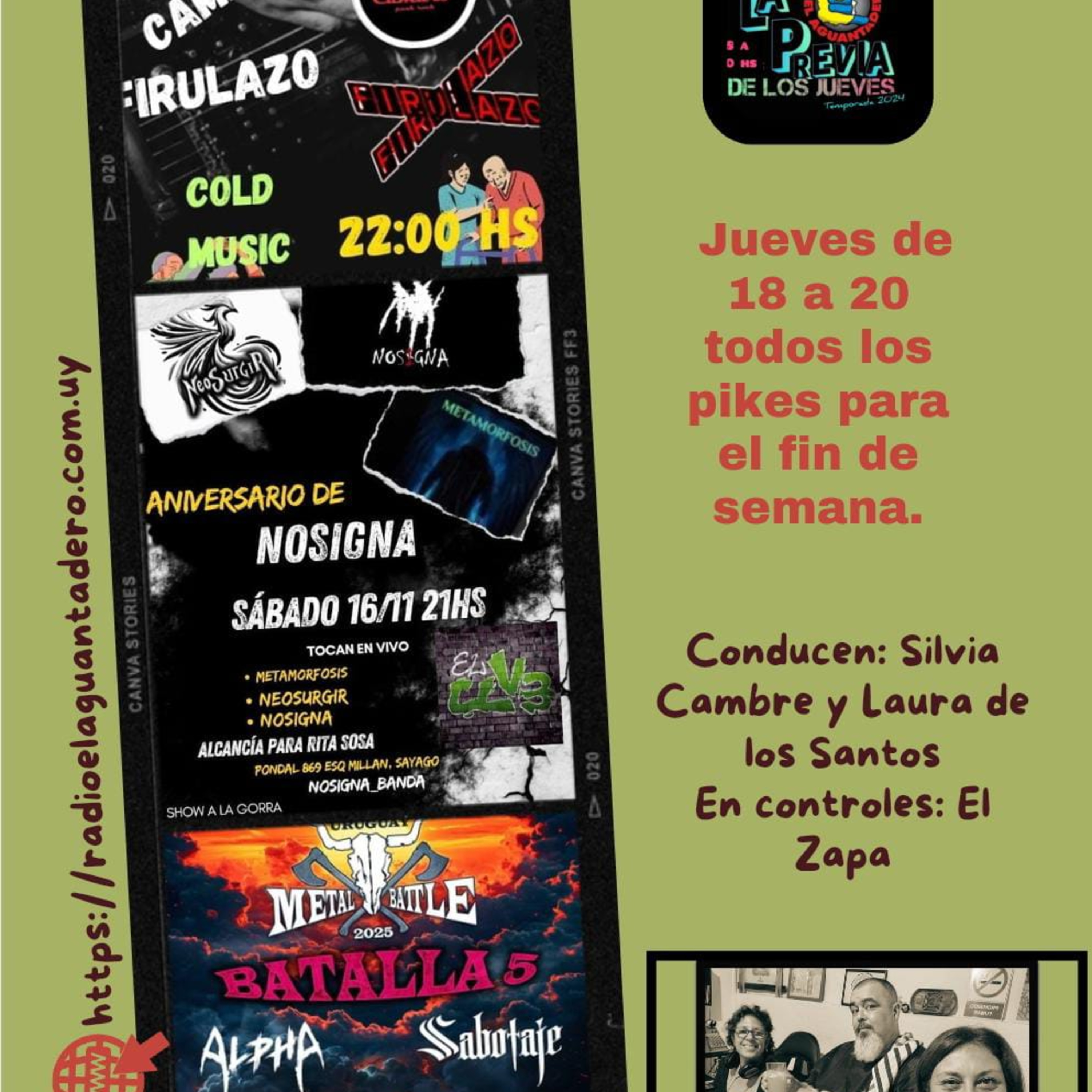 LA PREVIA DE LOS JUEVES 14 DE NOVIEMBRE episode artwork