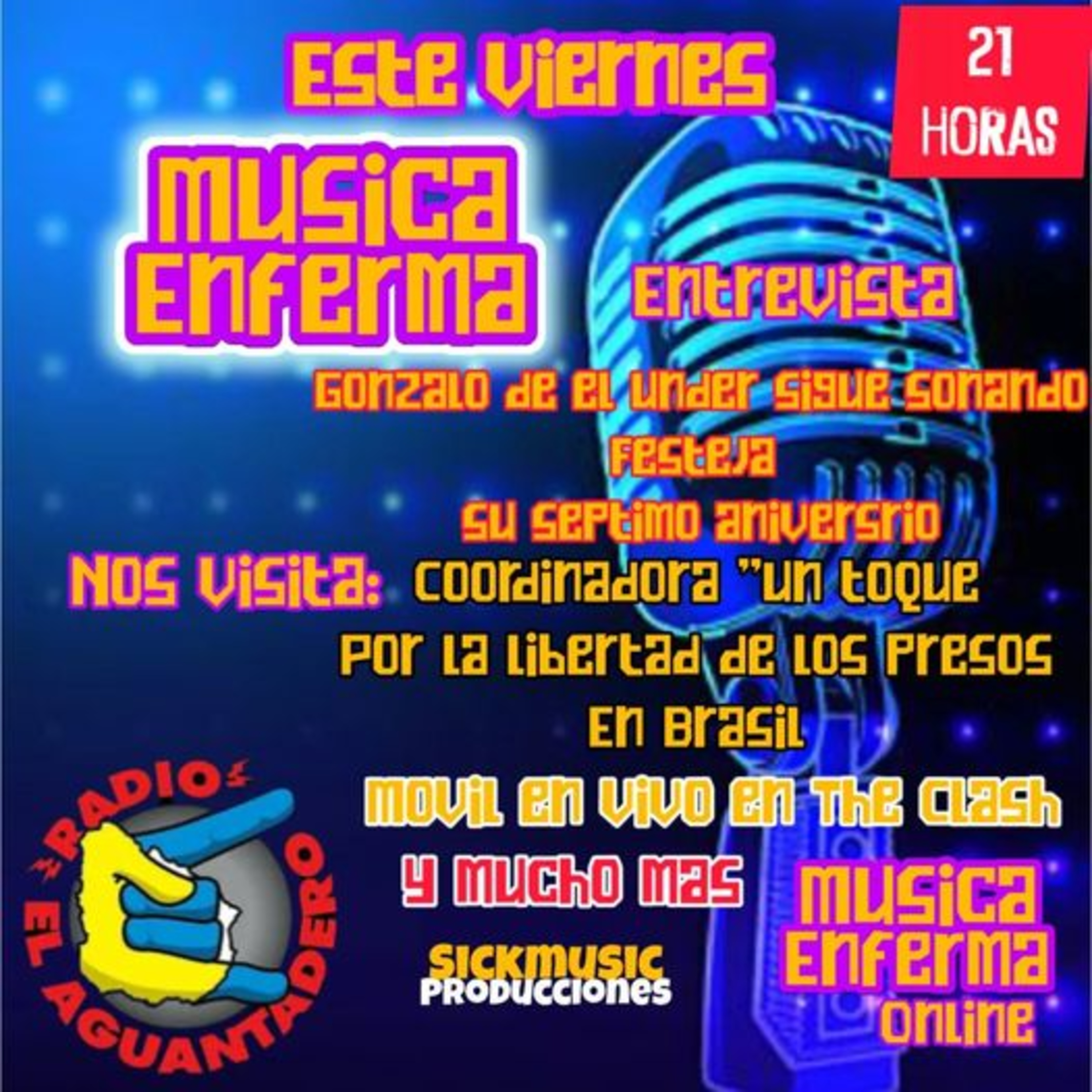 MUSICA ENFERMA 29 DE NOVIEMBRE episode artwork