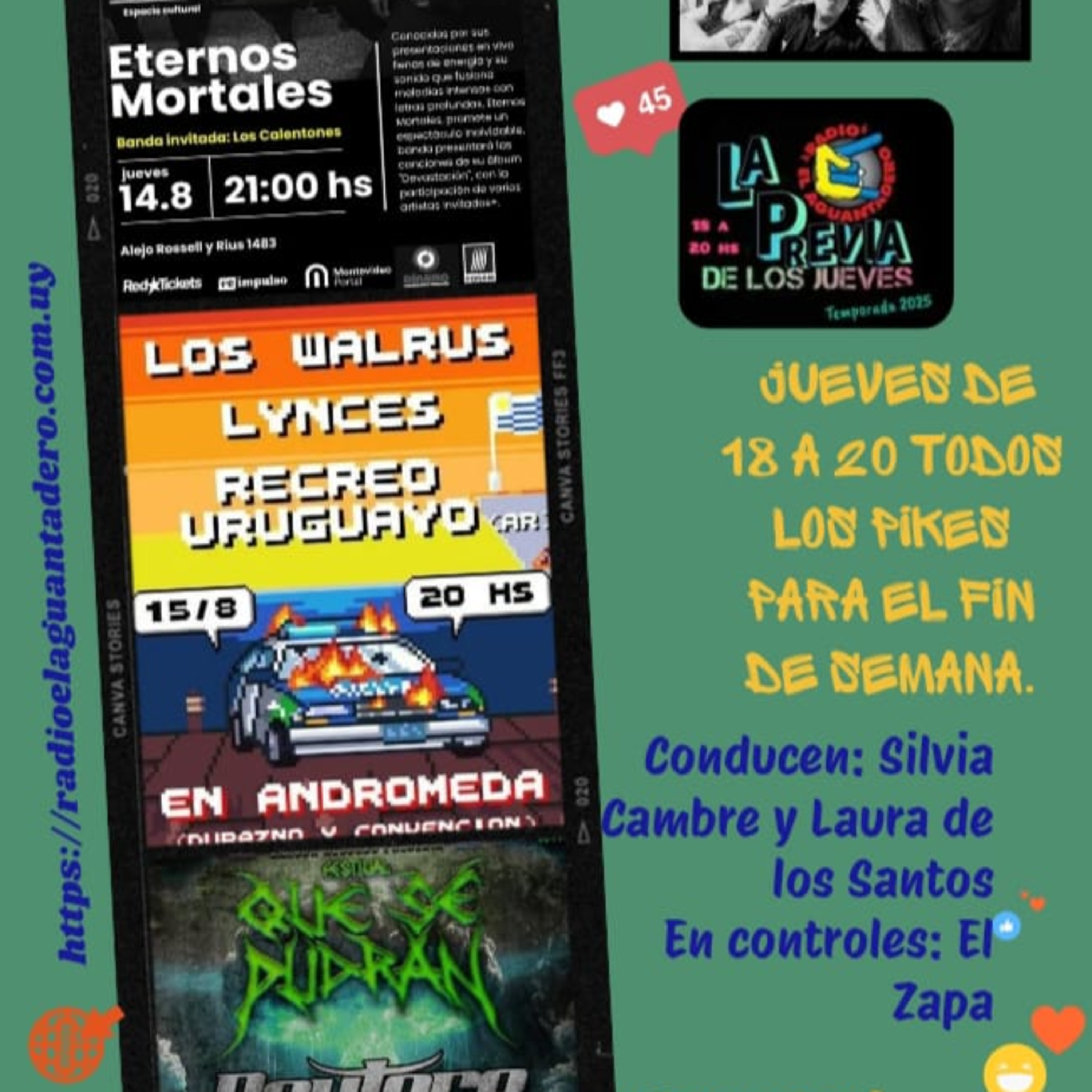 LA PREVIA DE LOS JUEVES 14 DE AGOSTO episode artwork