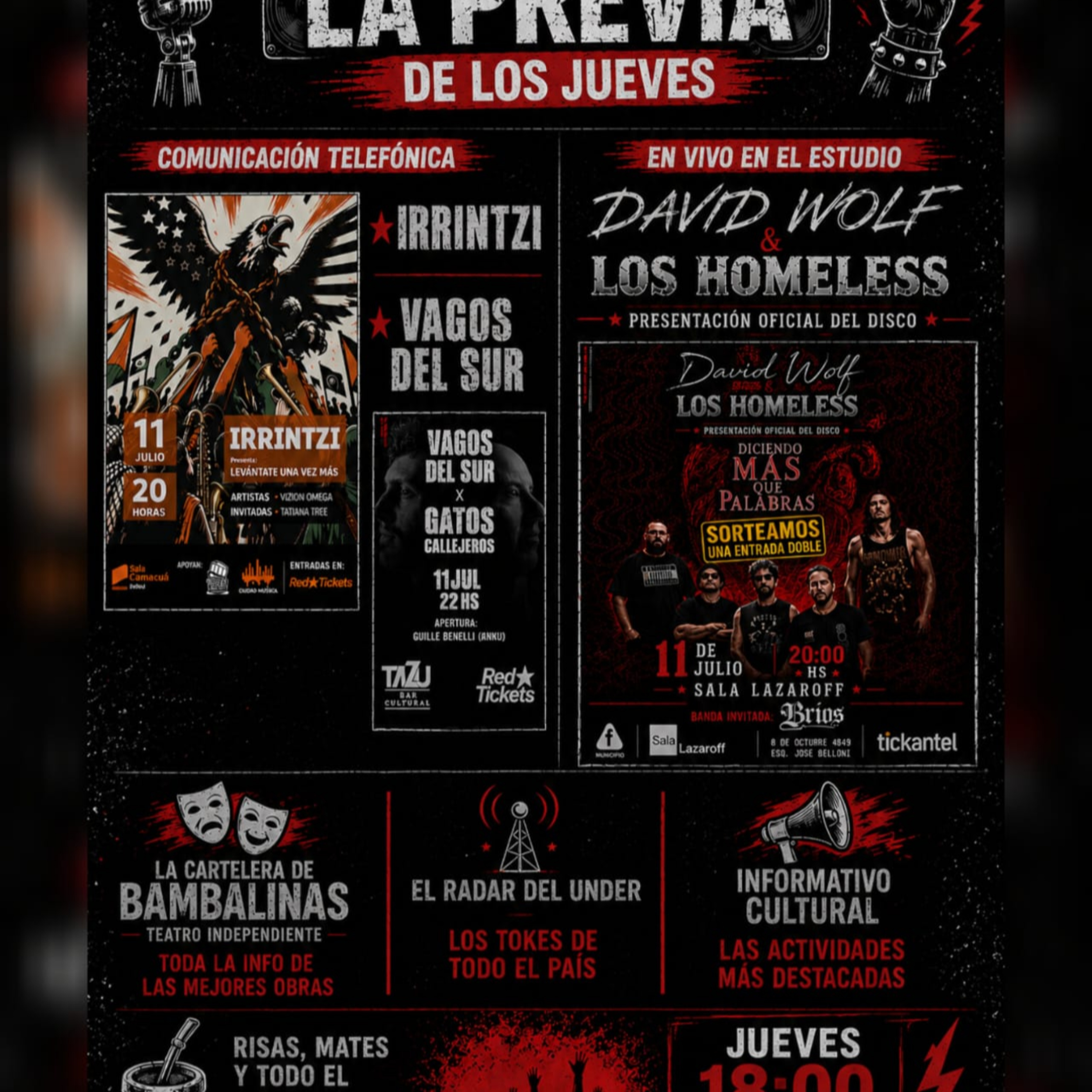 LA PREVIA DE LOS JUEVES 9 DE JULIO episode artwork