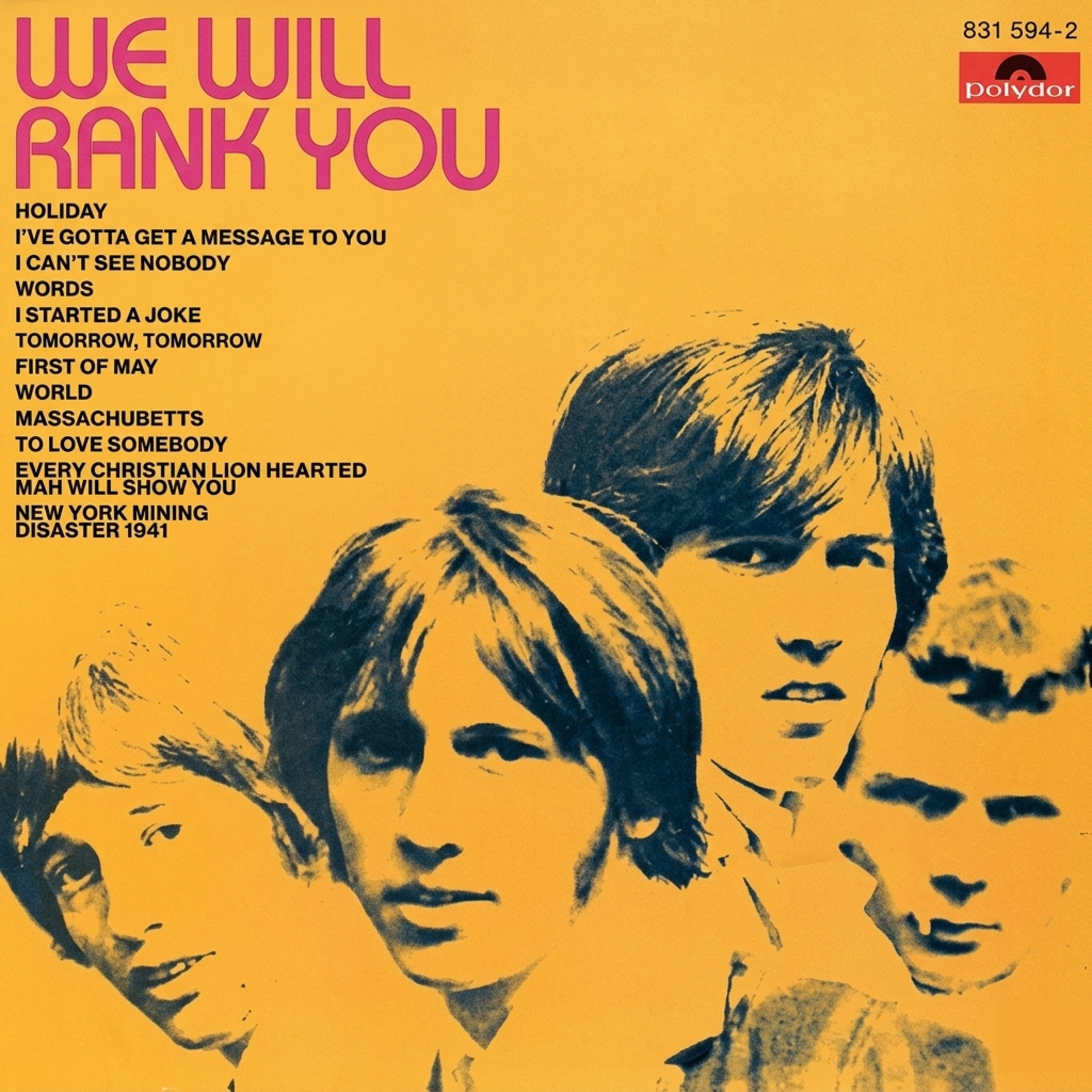 Best of Bee Gees (1969) ranked with Angie Hart (Frente!)