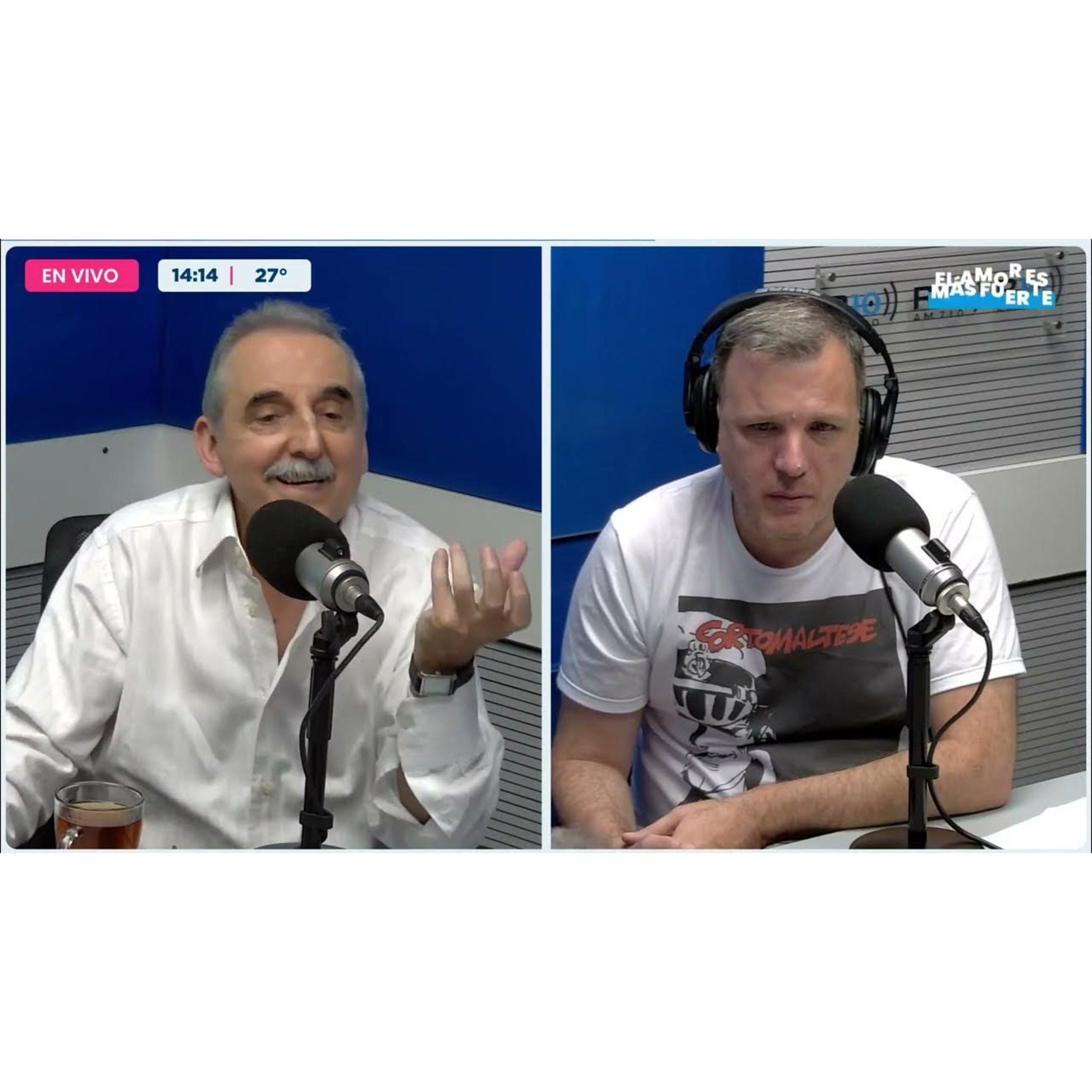 Guillermo Moreno con Marcos Cittadini en Radio 10 18/1/24