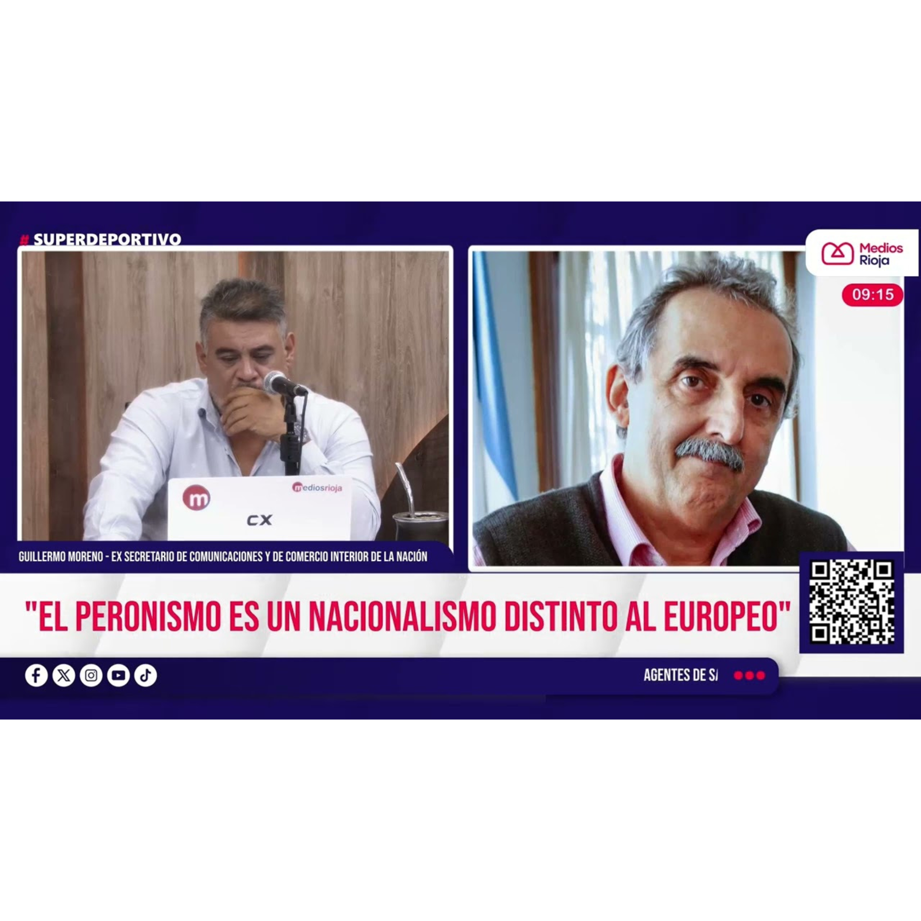 Guillermo Moreno en "El arte de lo posible" La Rioja 5/3/24