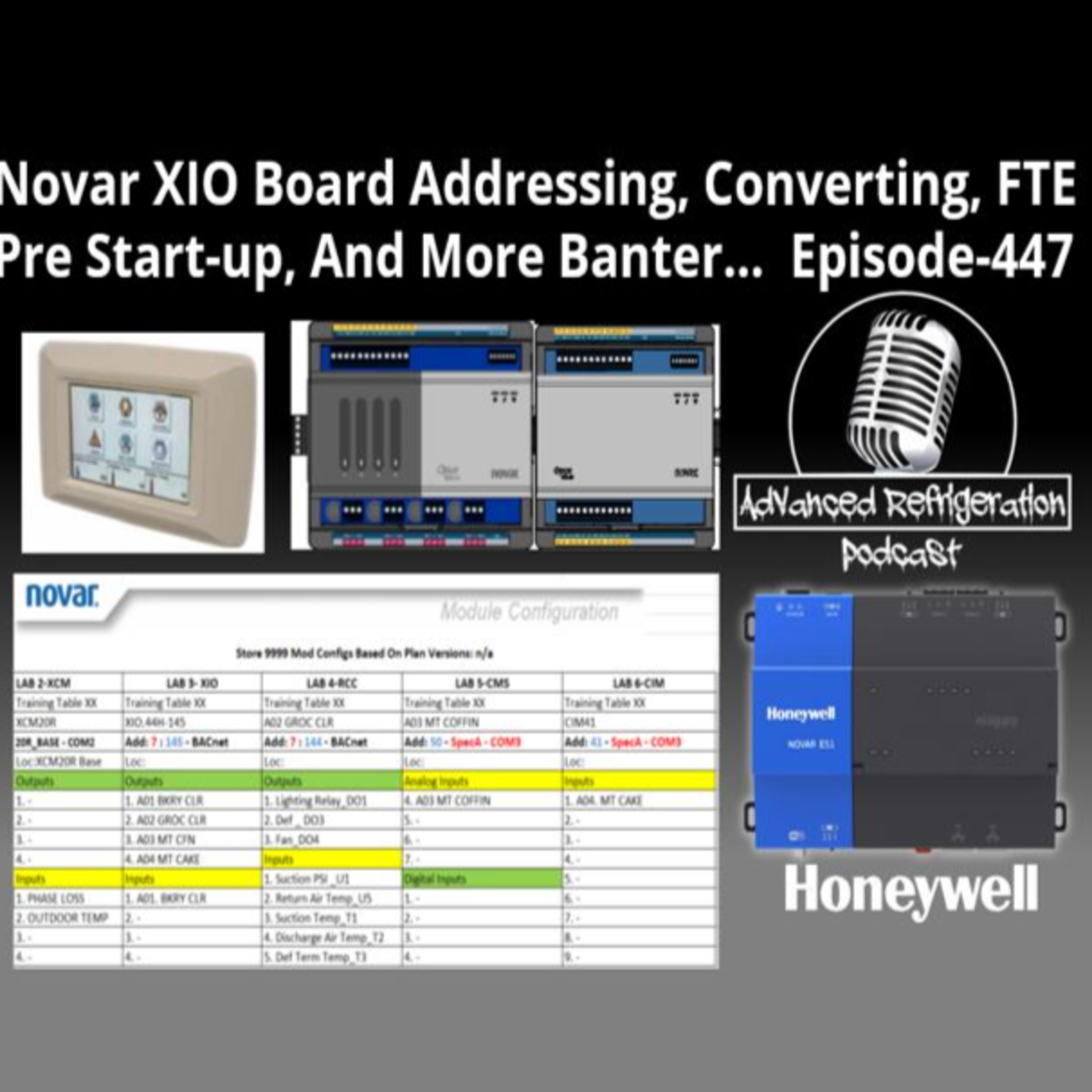 Novar XIO Board Addressing, Converting, FTE Pre Start-up, And More Banter Episode-447 Video episode artwork