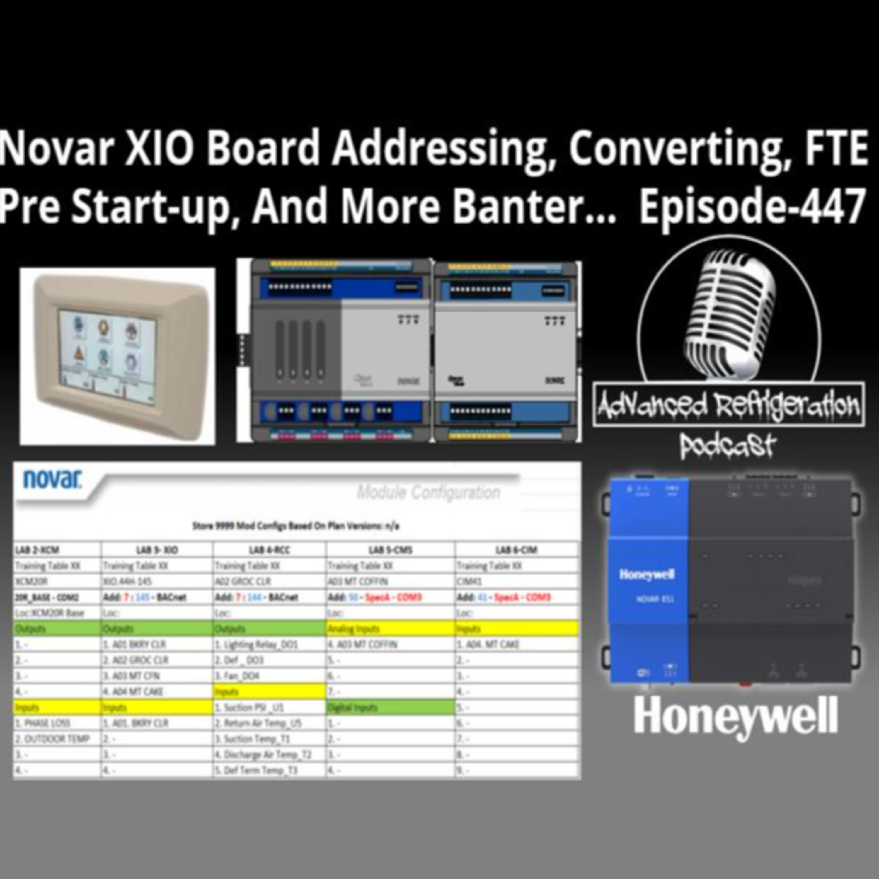 Novar XIO Board Addressing, Converting, FTE Pre Start-up, And More Banter Episode 447 Audio episode artwork