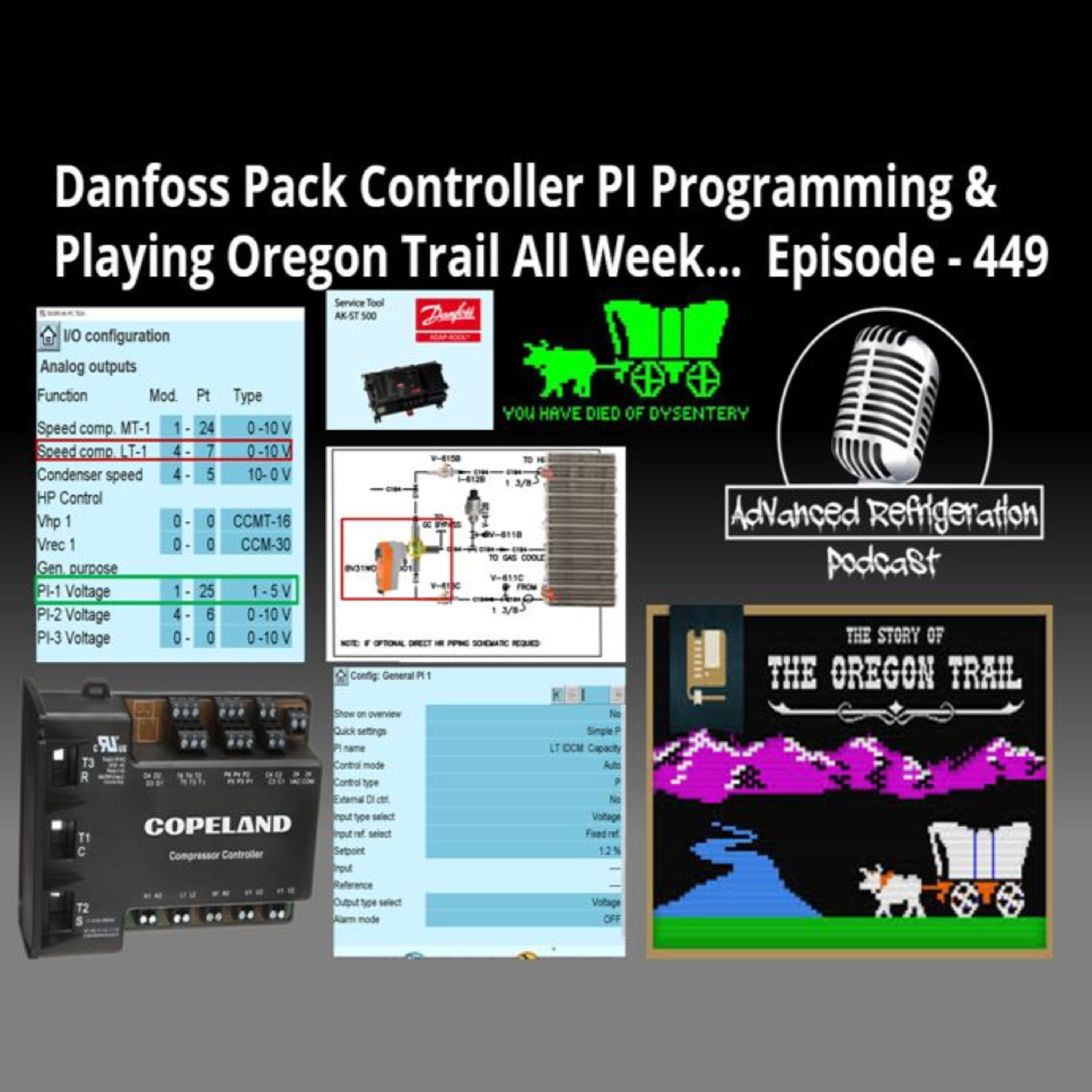 Danfoss Pack Controller PI Programming & Playing Oregon Trail All Week Episode 449 Video episode artwork