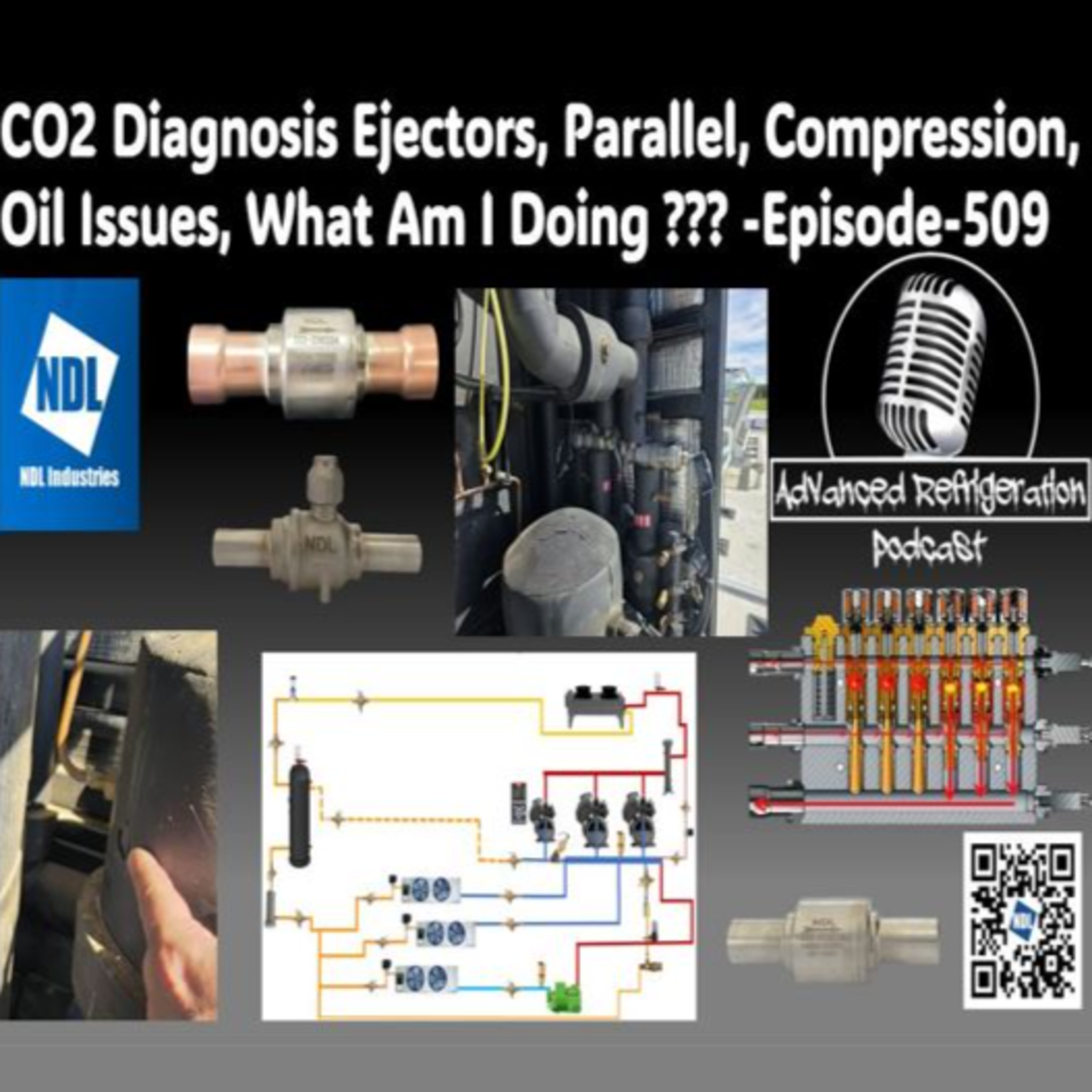 CO2 Diagnosis Ejectors, Parallel, Compression, Oil Issues, What Am I Doing ??? -Episode-509 Video episode artwork