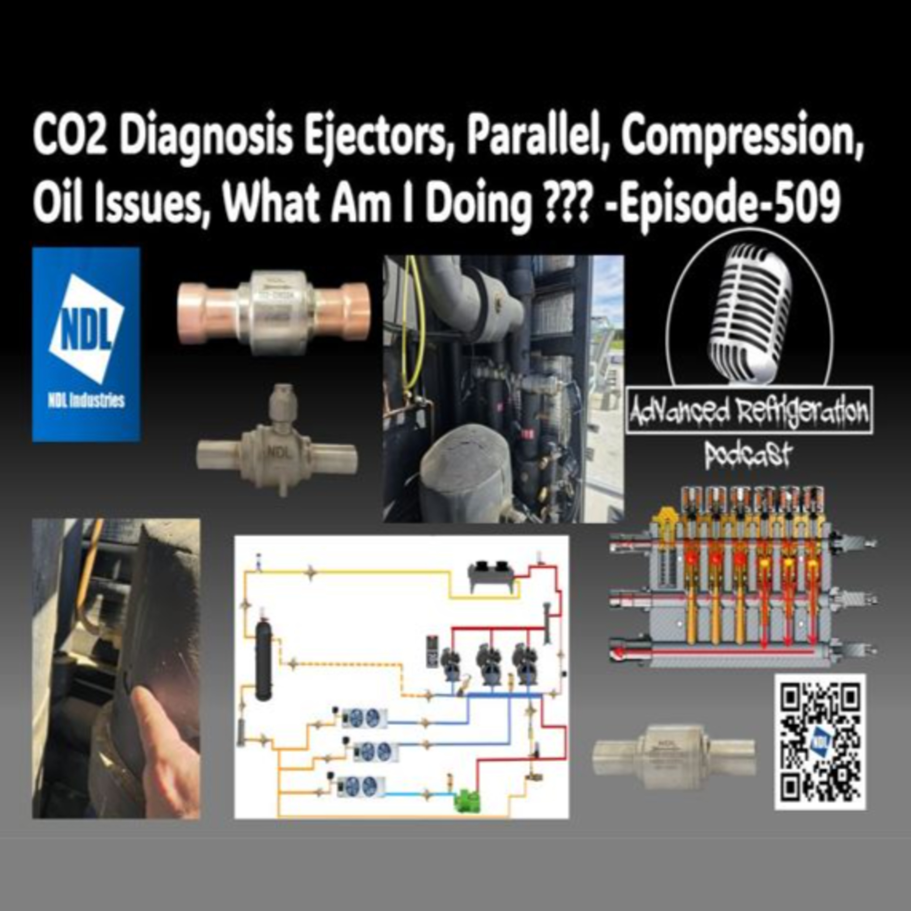 CO2 Diagnosis Ejectors, Parallel, Compression, Oil Issues, What Am I Doing ??? -Episode-509 Audio episode artwork