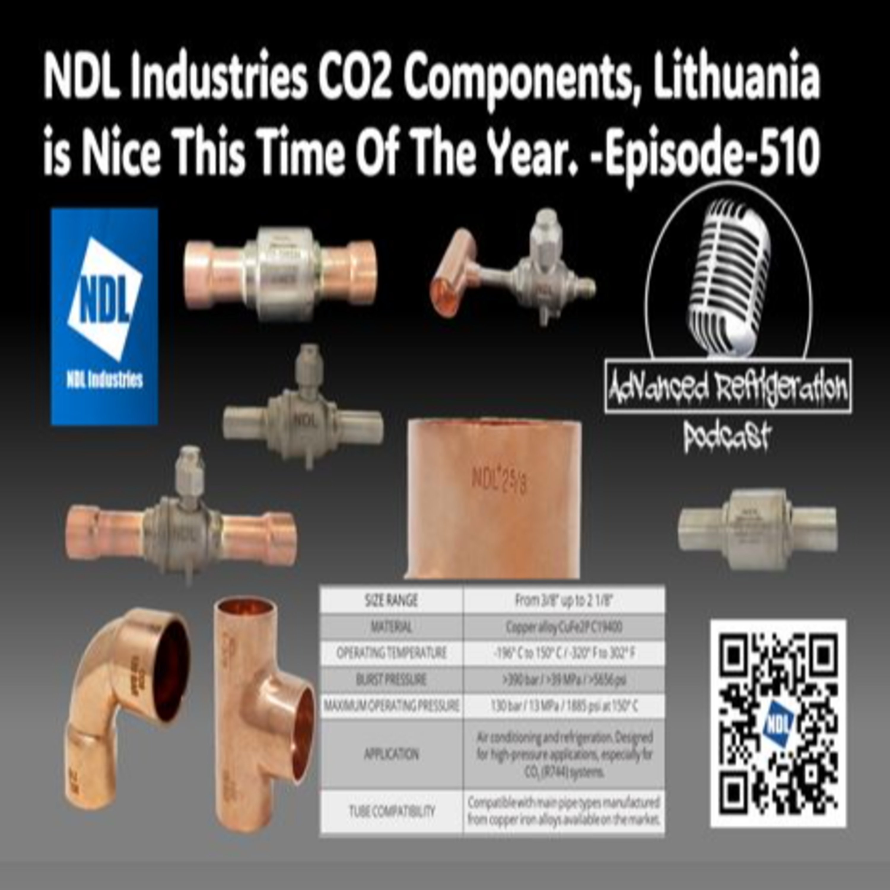 NDL Industries CO2 Components, Lithuania is Nice This Time Of The Year. -Episode-510 Audio episode artwork