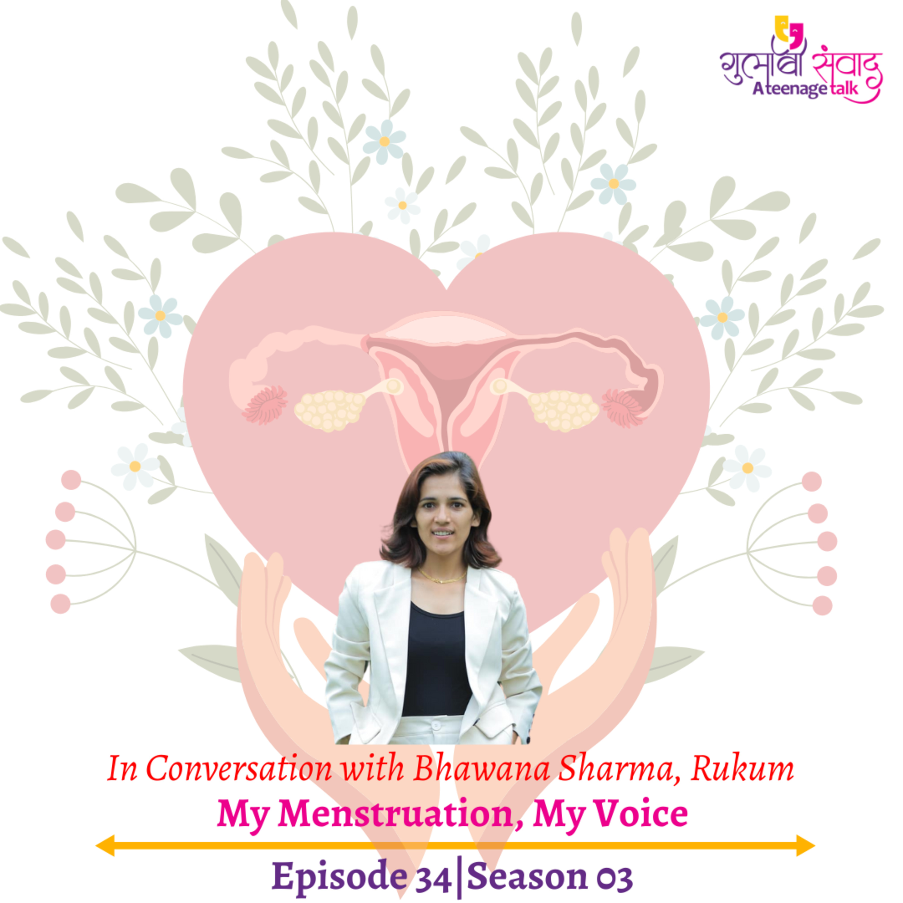 Episode 34, Season 03, My Menstruation, My Voice, Podcast Gulabi Sambad episode artwork
