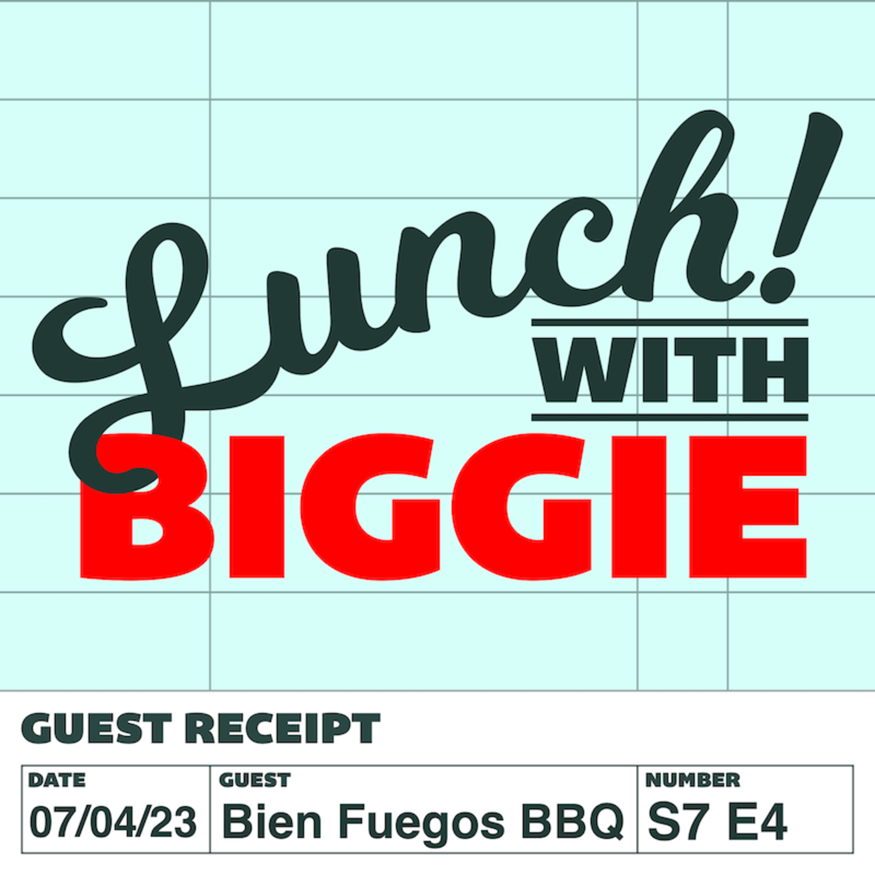 Bien Fuegos BBQ- Derek Pierson took his love of BBQ and decided to do show love to some of his Cuban roots along with Texas style BBQ to create sandwiches episode artwork
