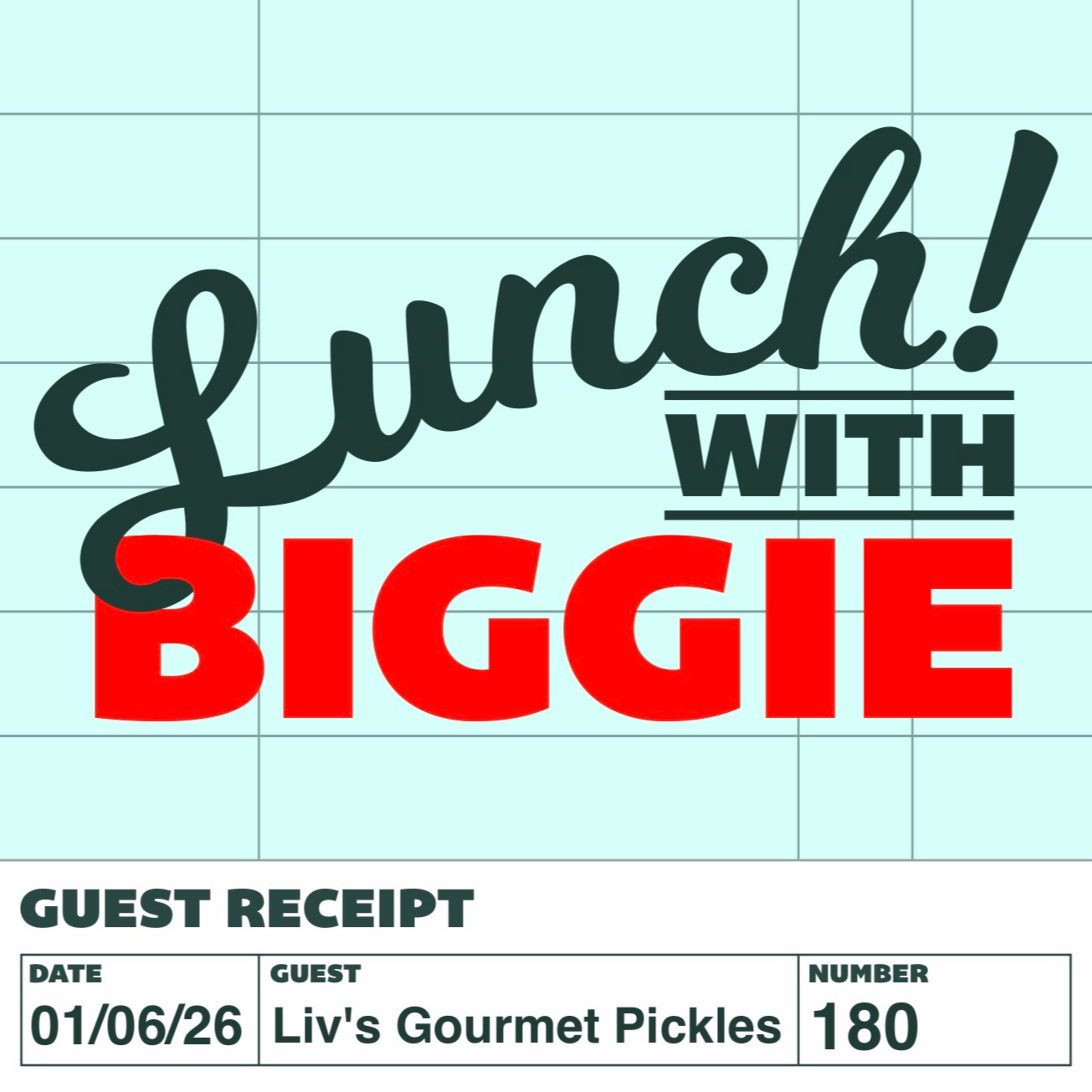 Liv's Gourmet Pickles- Liv Sain talks about how her pickle business has helped her on her journey with Sobriety and lessons learned in Business along the way.   episode artwork