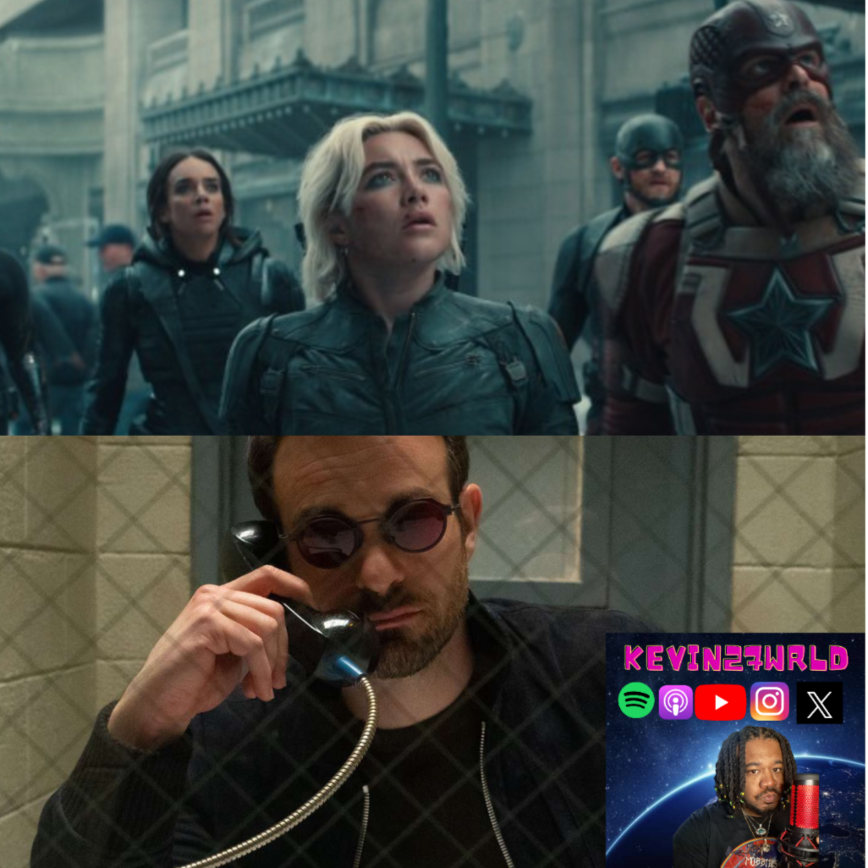 Thunderbolts*and Daredevil Trailer Reactions Plus Marvel News  episode artwork
