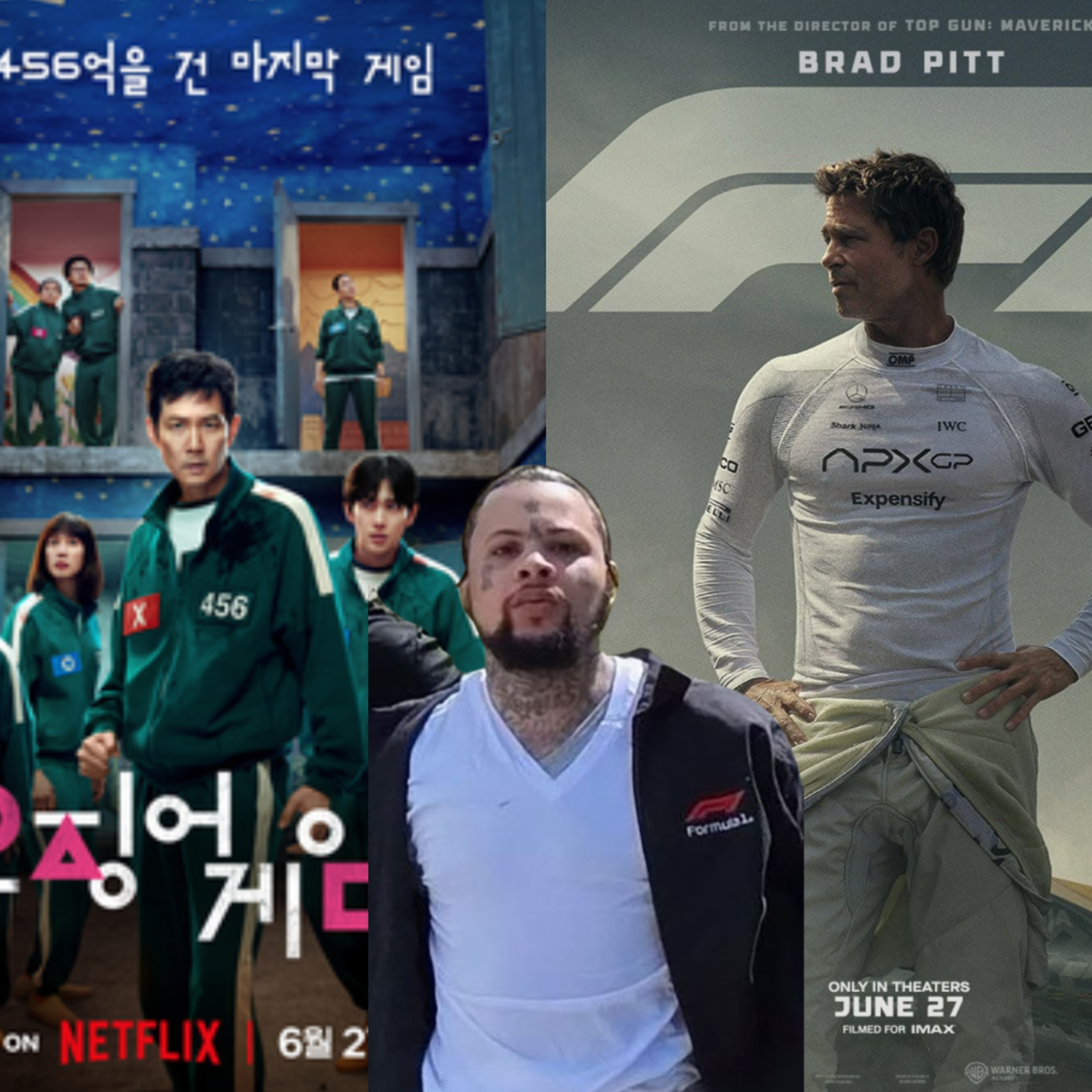 F1 The Movie&Squid Game S3 Review Plus News Show  episode artwork