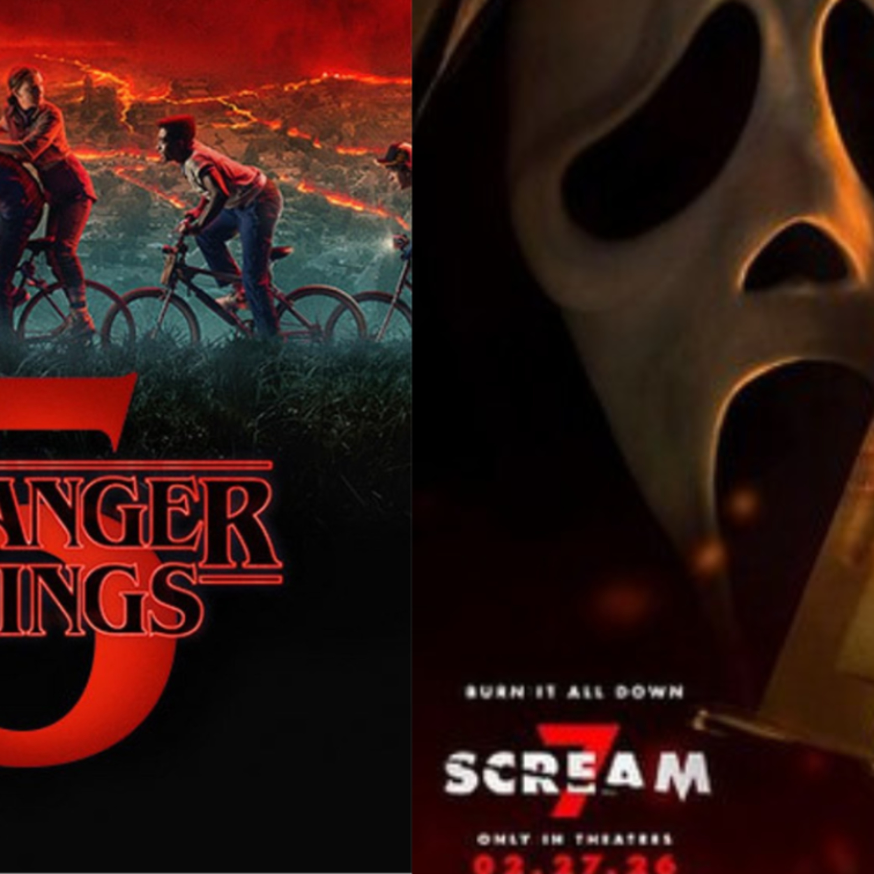 Stranger Things and Scream 7 Official Trailer Reviews Plus Marvel News episode artwork