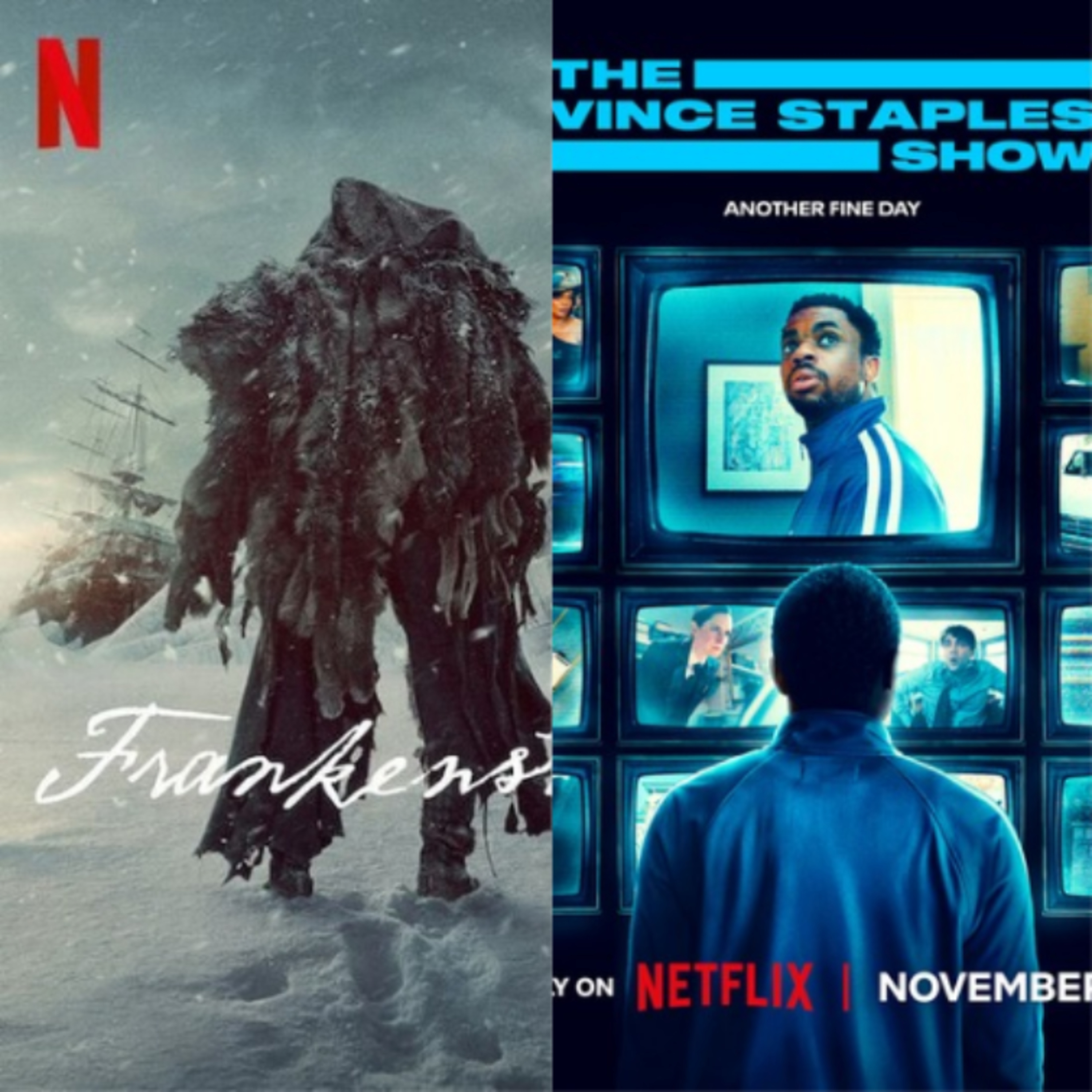 Frankenstein Review, The Vince Staples Show S2 Review, and News Show episode artwork