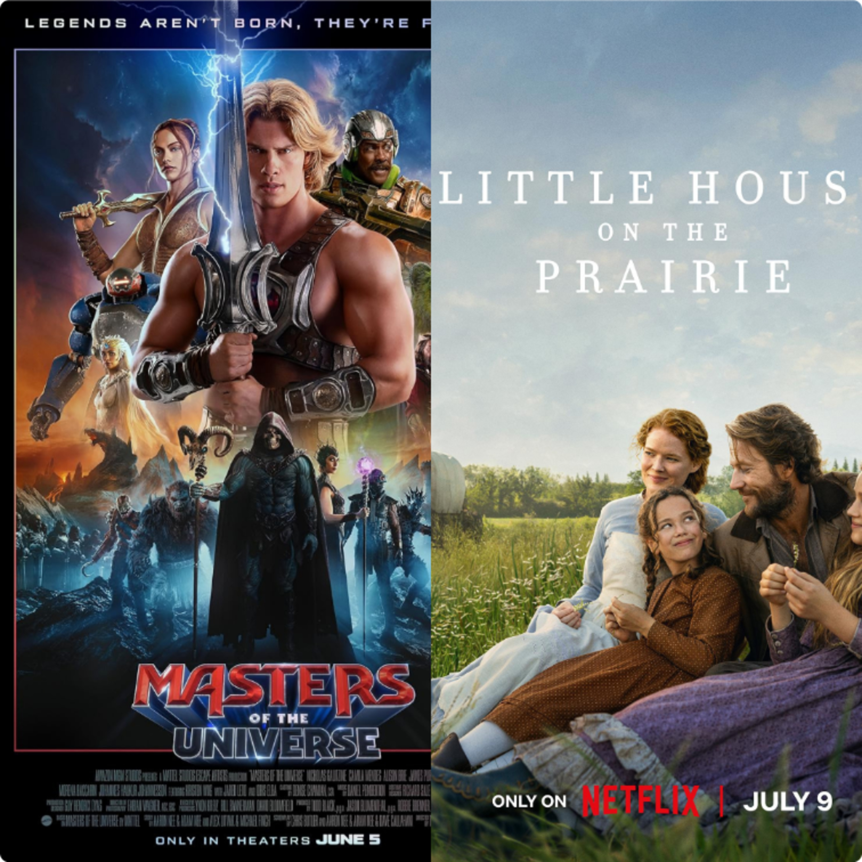 Masters of The Universe and Little House on The Prairie Review episode artwork