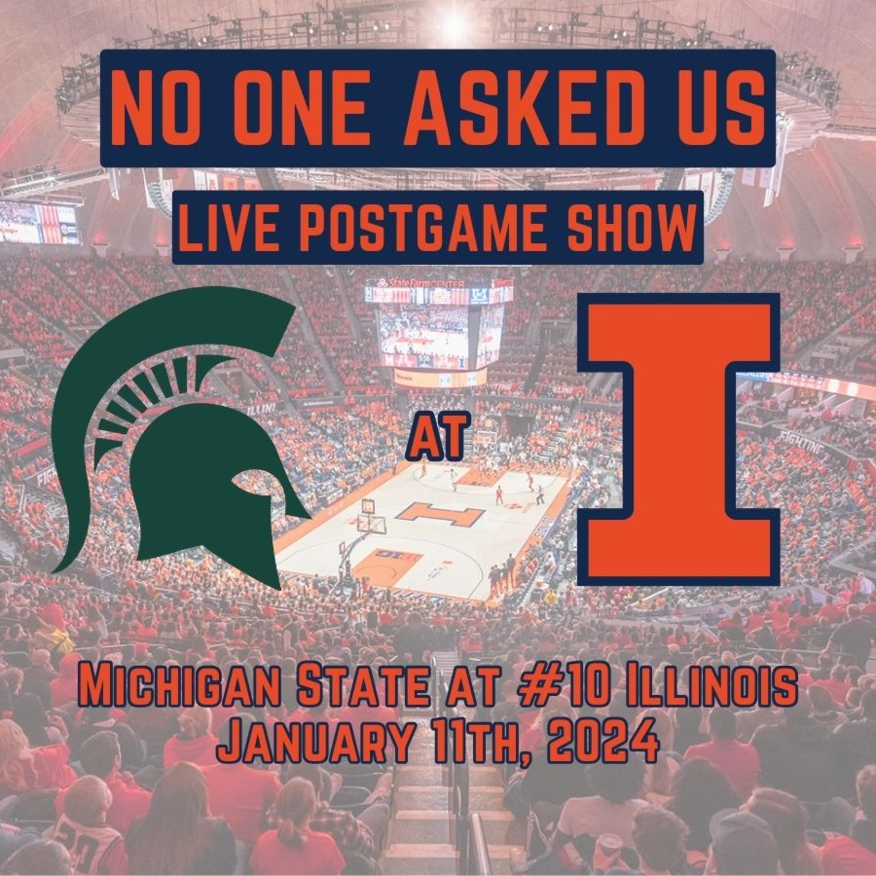 Illini Basketball Postgame Show: Michigan State 1/11/24 episode artwork