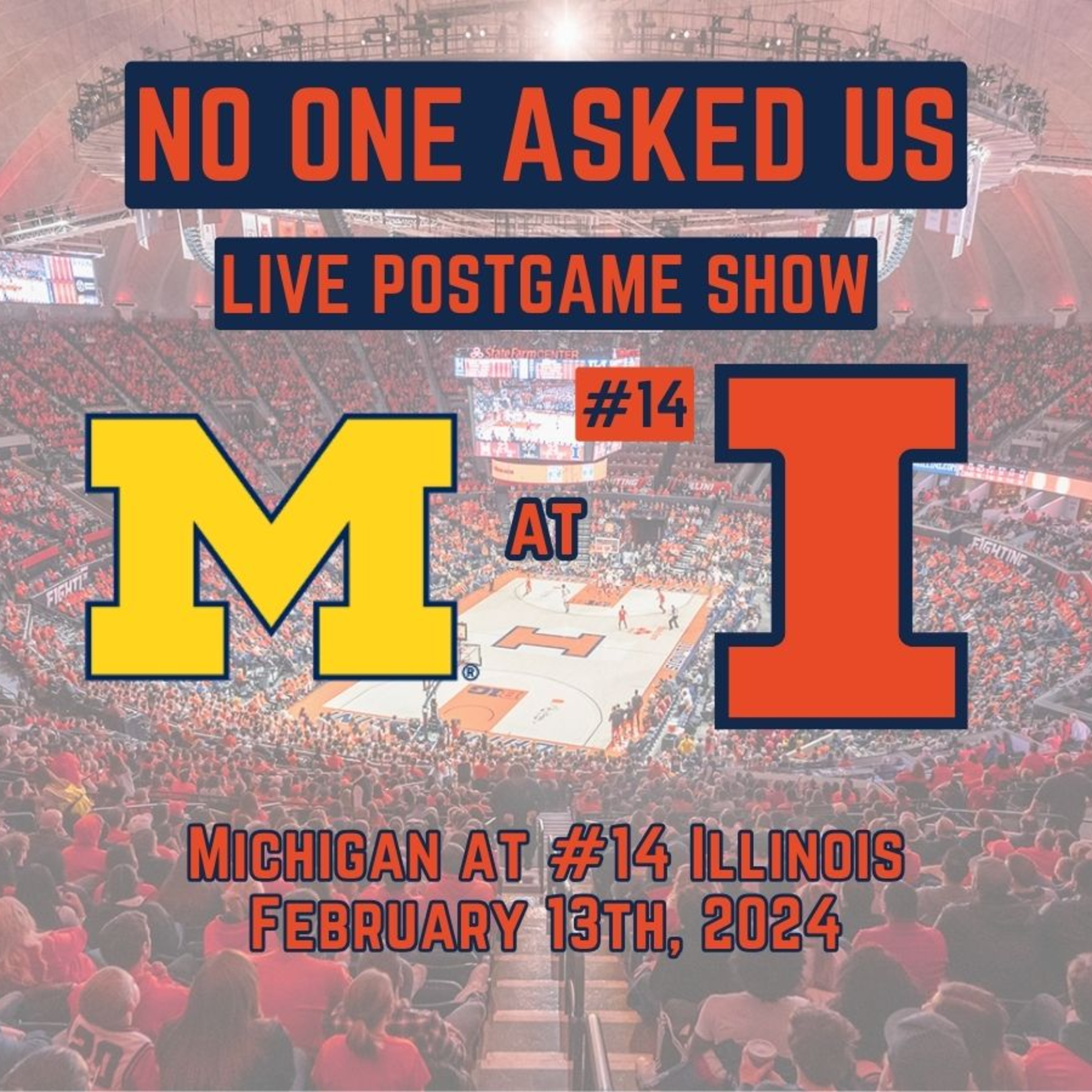 Illini Basketball Postgame Show: Michigan 2/13/24 episode artwork