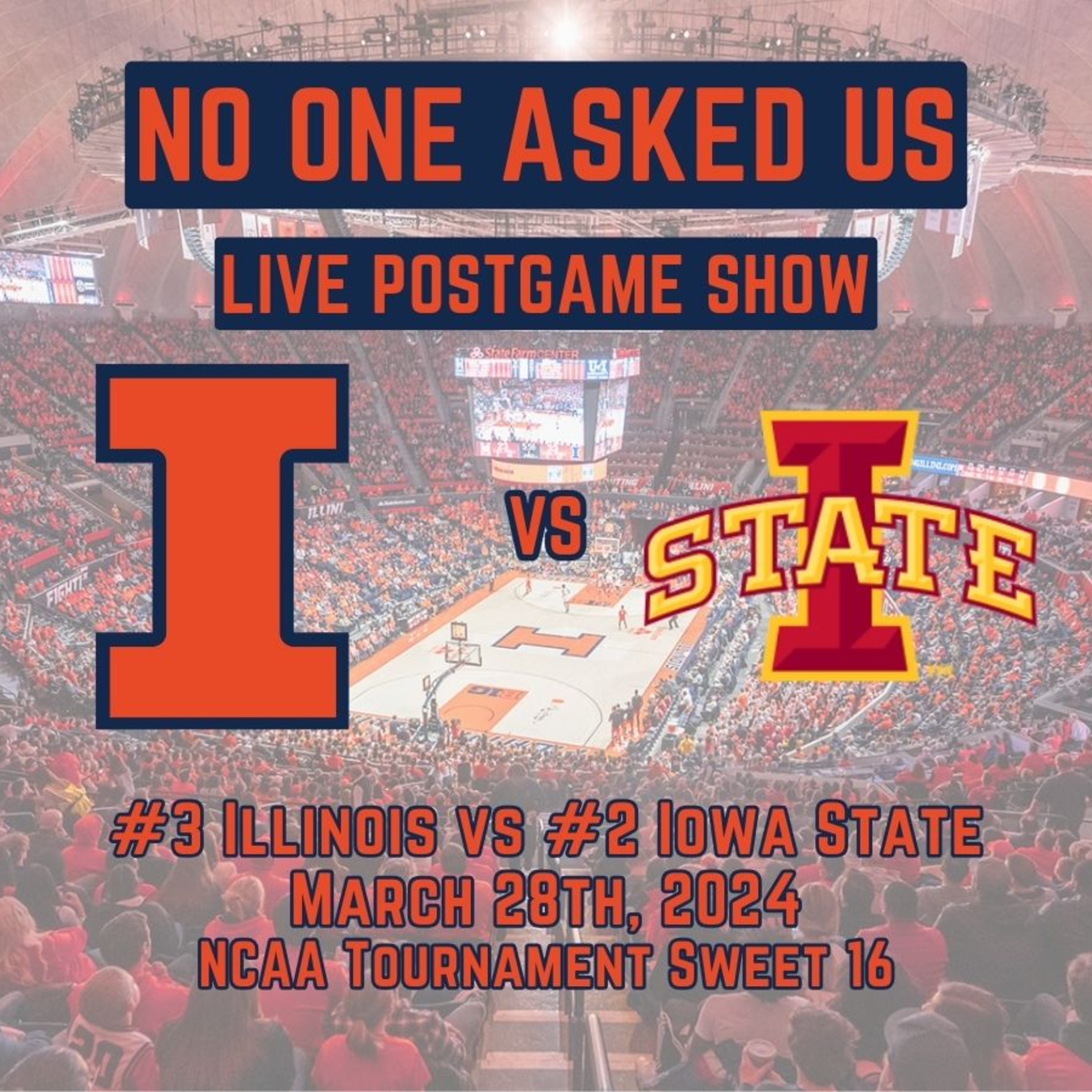 Illini Basketball Postgame Show: NCAAT vs #2 Iowa State 3/28/24 episode artwork