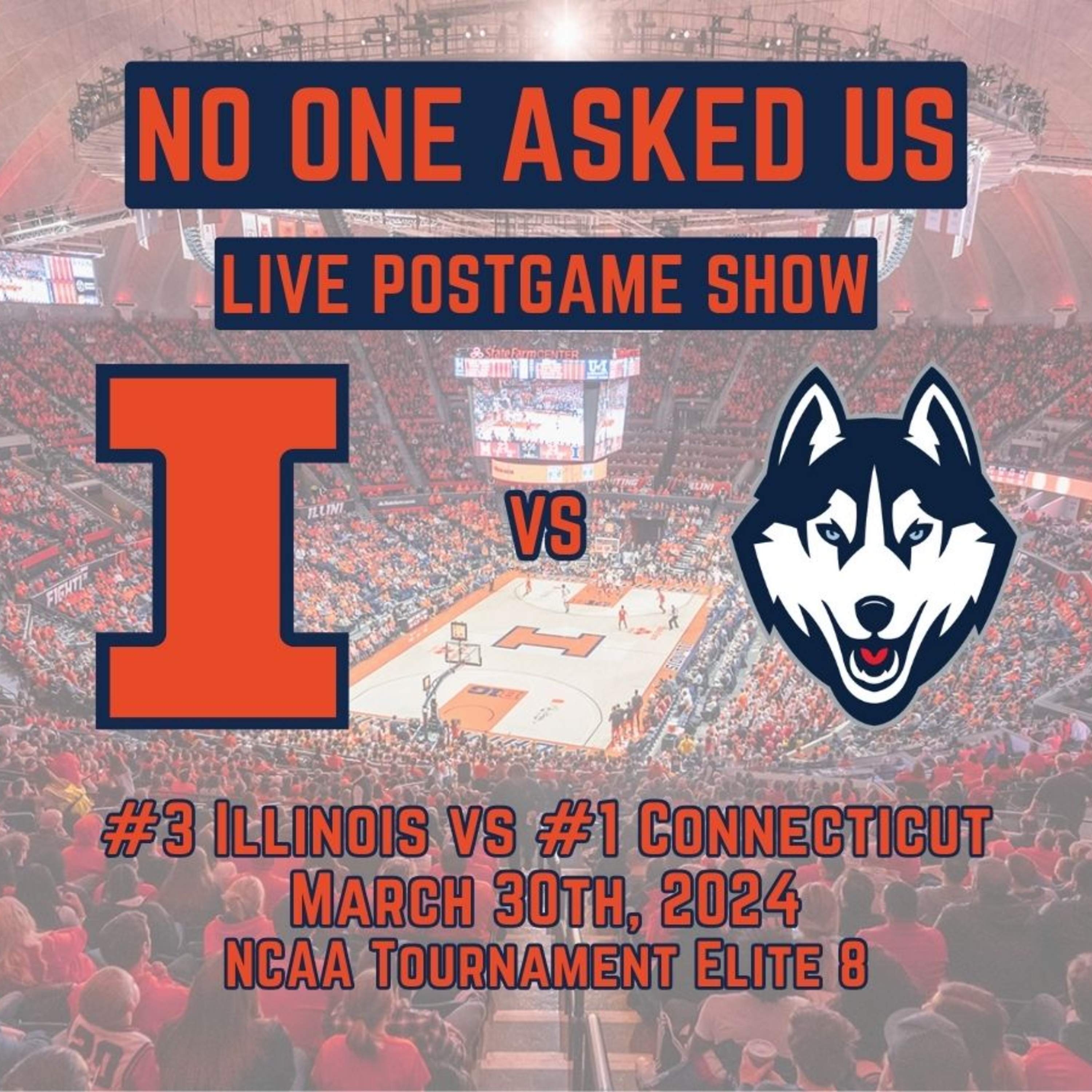 Illini Basketball Postgame Show: NCAAT vs #1 UConn 3/30/24 episode artwork
