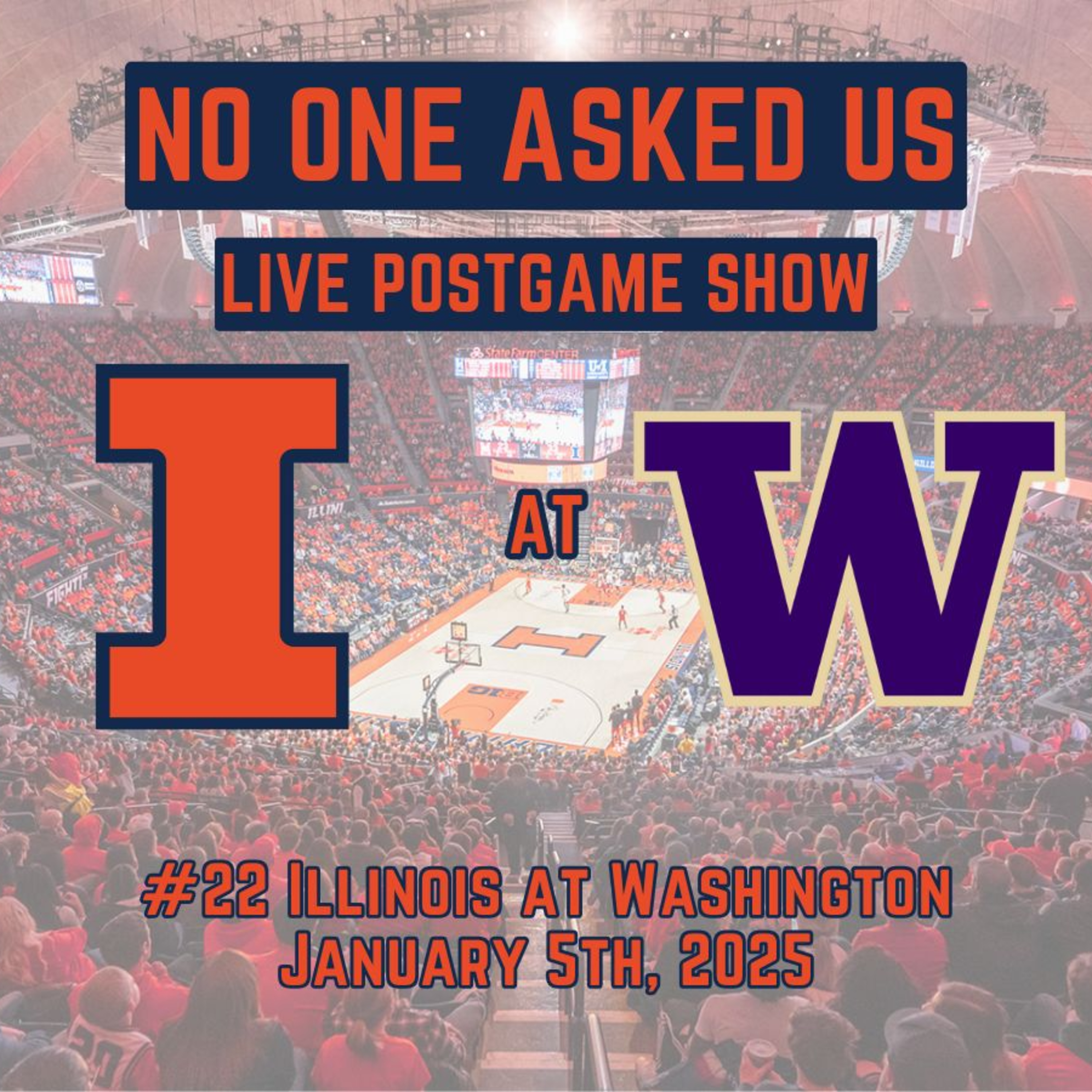Illini Basketball Postgame Show: at Washington 1/5/25 episode artwork