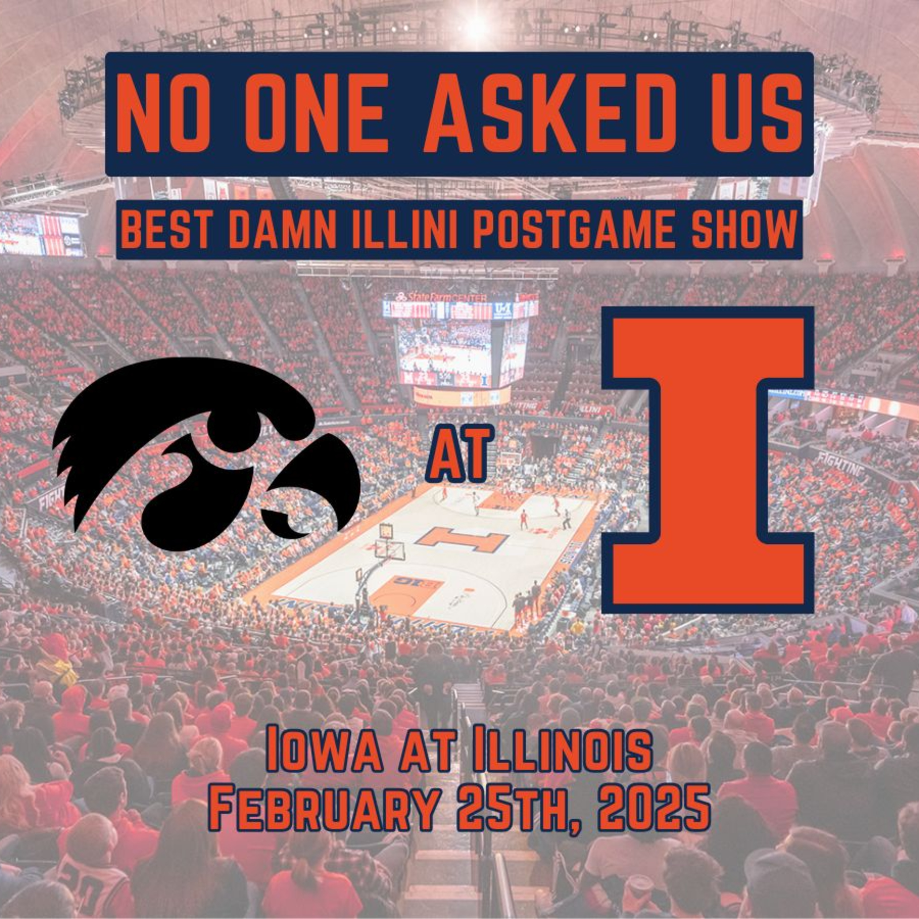 Best Damn Illini Postgame Show: Iowa 2/25/25 episode artwork