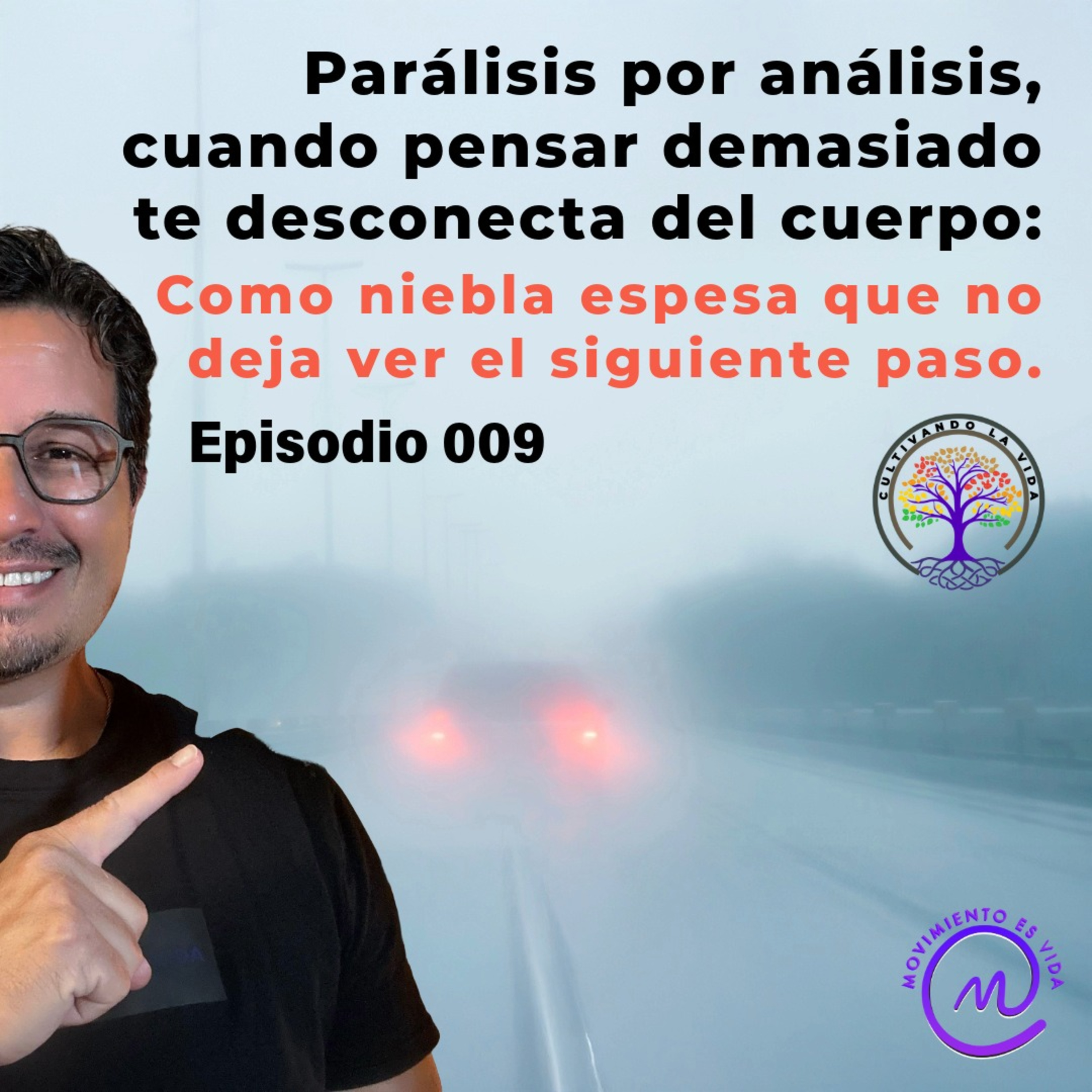 009 - Parálisis por análisis, cuando pensar demasiado te desconecta del cuerpo: Como niebla espesa que no deja ver el siguiente paso.
