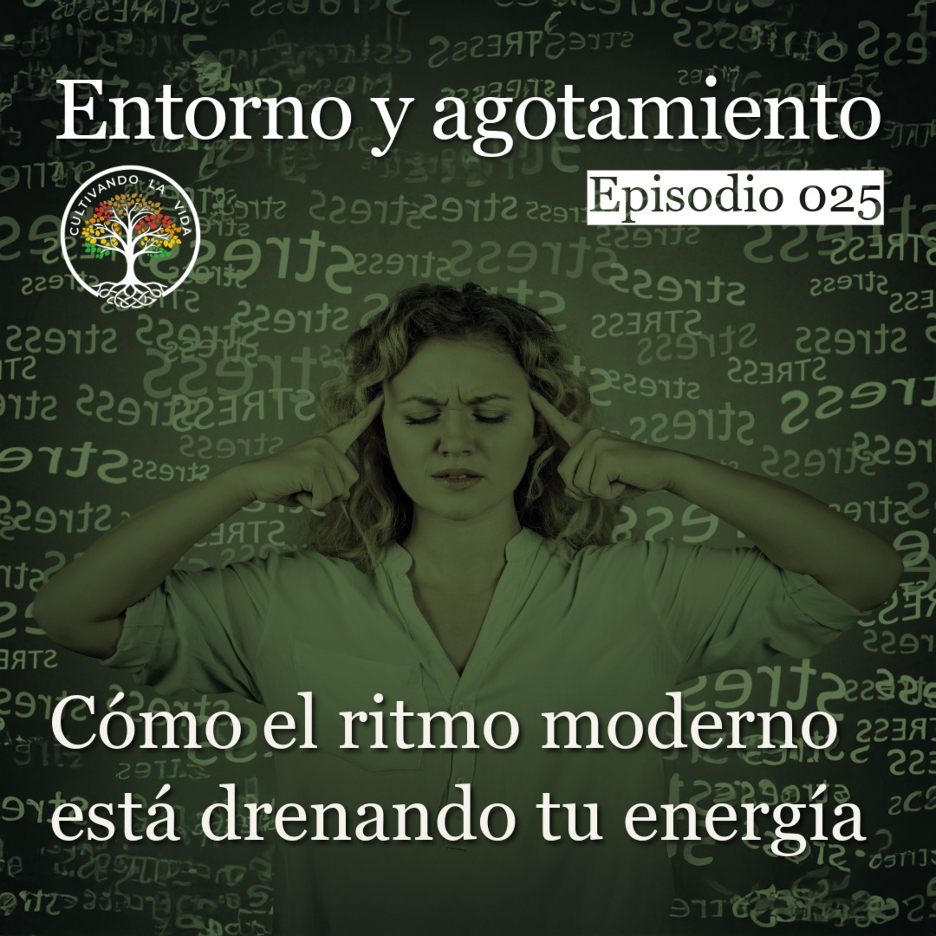 025 - Entorno y agotamiento : Cómo el ritmo moderno está drenando tu energía episode artwork