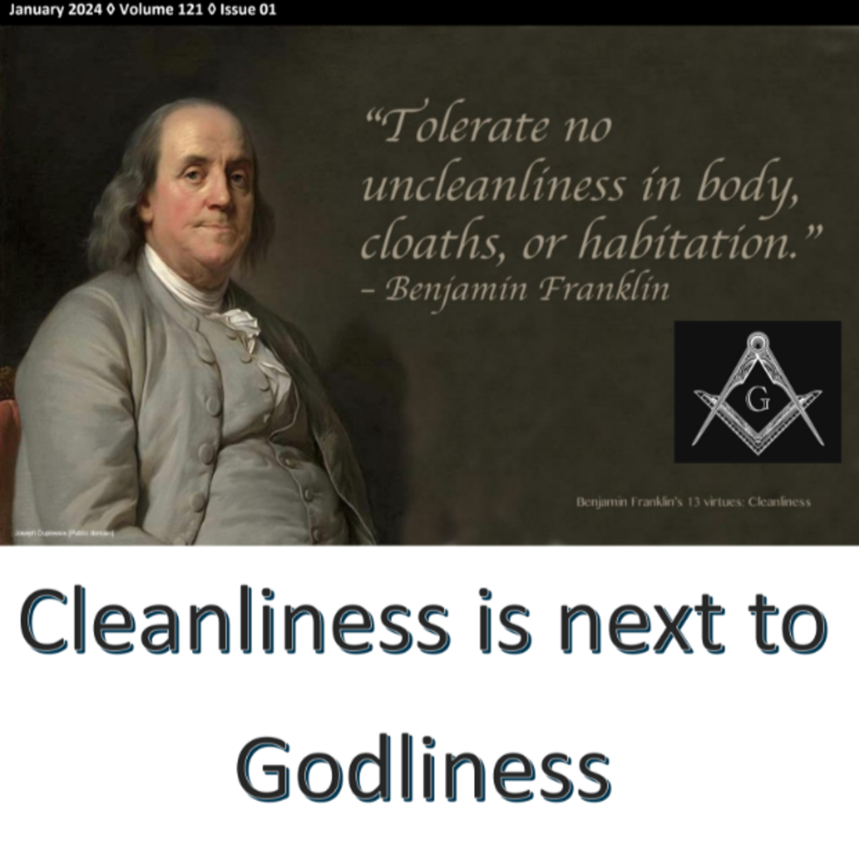 SS357: January 2024 Trestle Board - Cleanliness is next to Godliness (Season 7, Episode 6) episode artwork