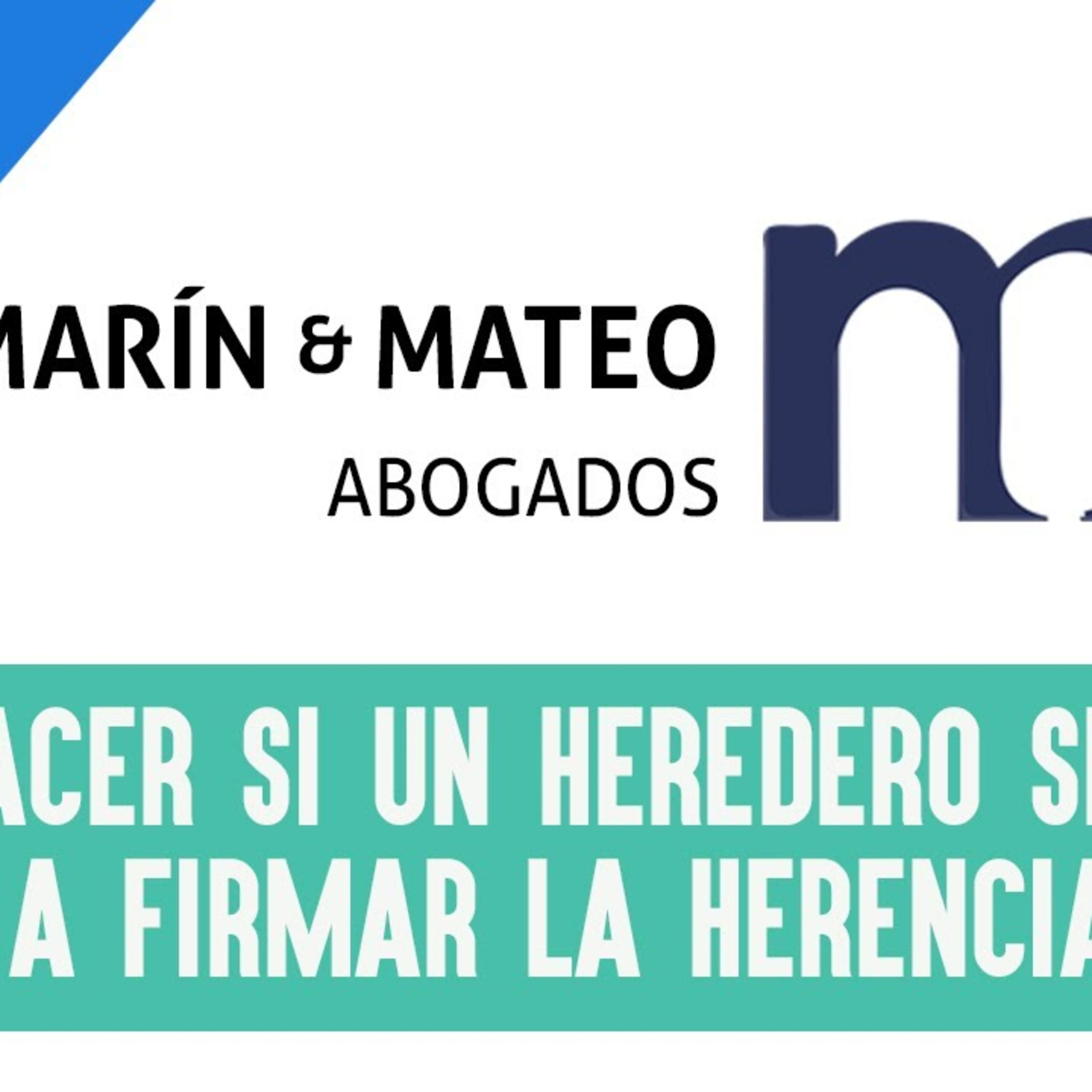 ⚠️ ⚠️  ¿Qué podemos hacer cuando un heredero se niega a firmar la herencia?⚠️ episode artwork