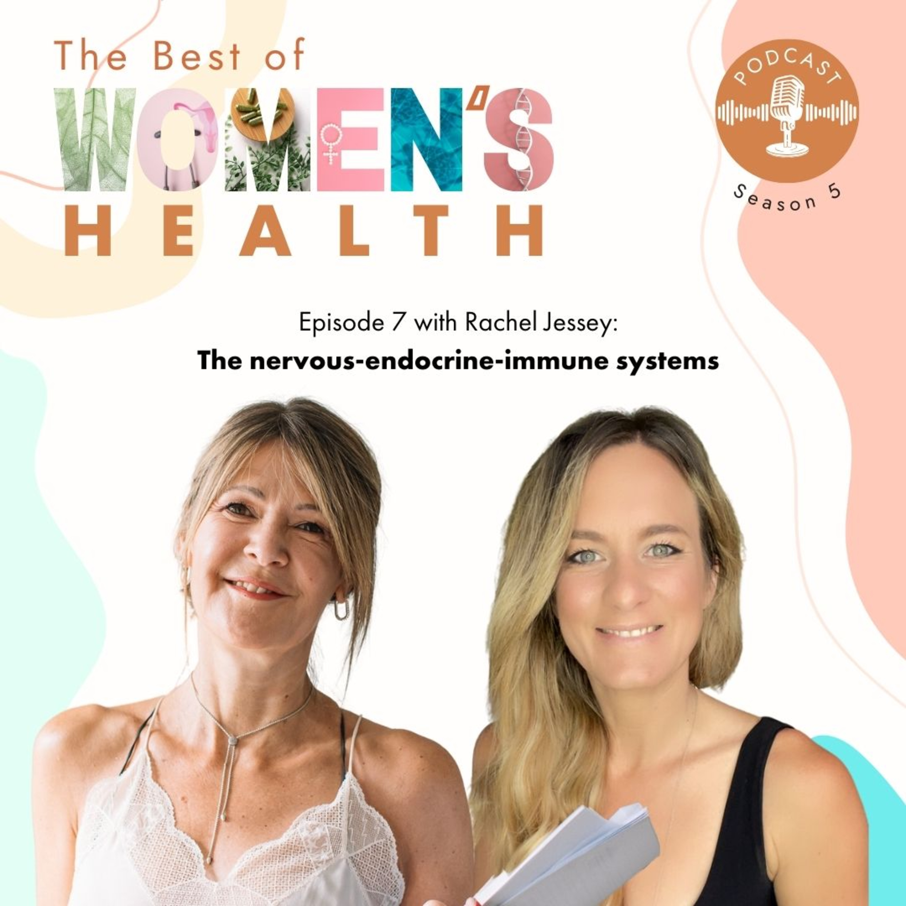 5.7 Rachel Jessey - The nervous-endocrine-immune systems episode artwork