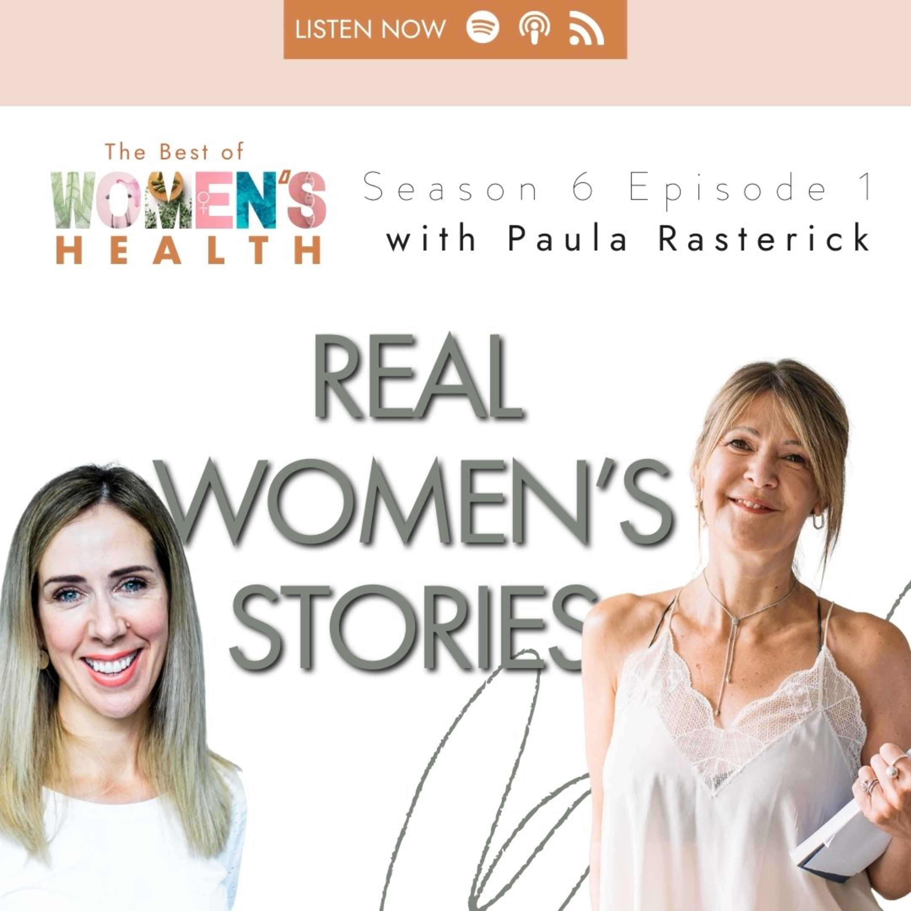 6.1 Paula Rastrick - personal experience of MHT, hormone sensitivity and journey to menopause episode artwork