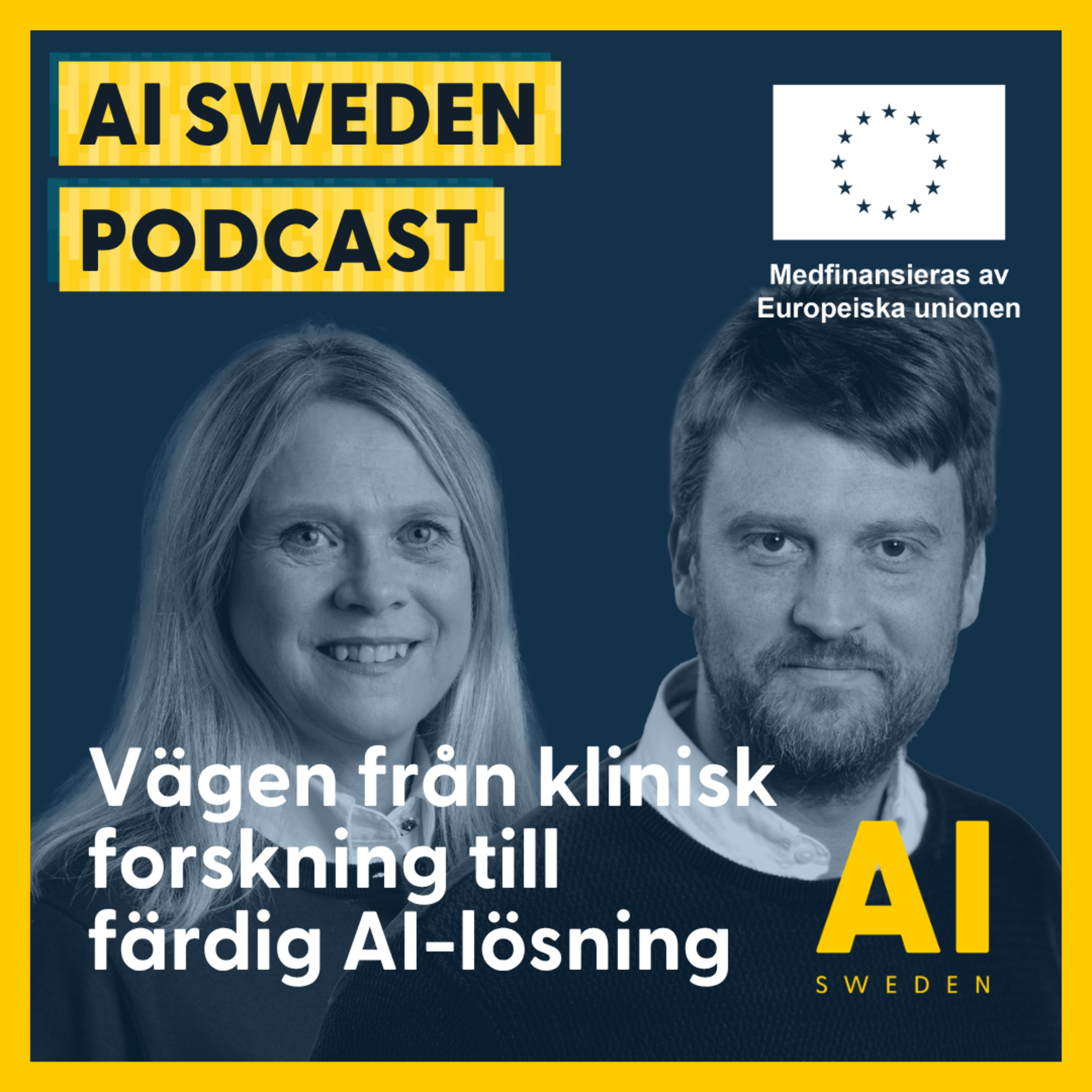 Vägen från klinisk forskning till färdig AI-lösning – om att bygga förtrogenhet med tekniken och att separera olika risker från varandra episode artwork