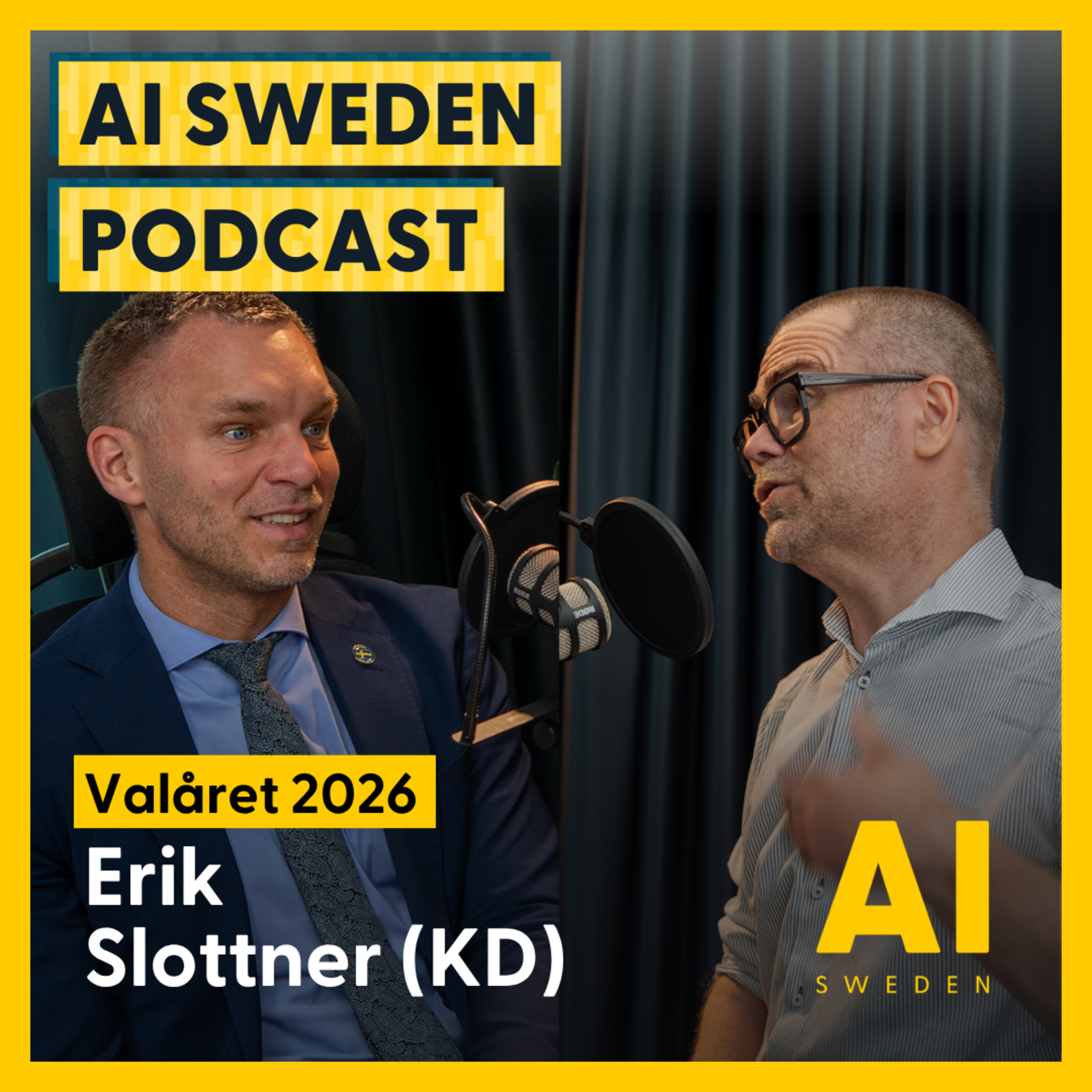 AI Sweden möter Erik Slottner (KD) | Valåret 2026 episode artwork