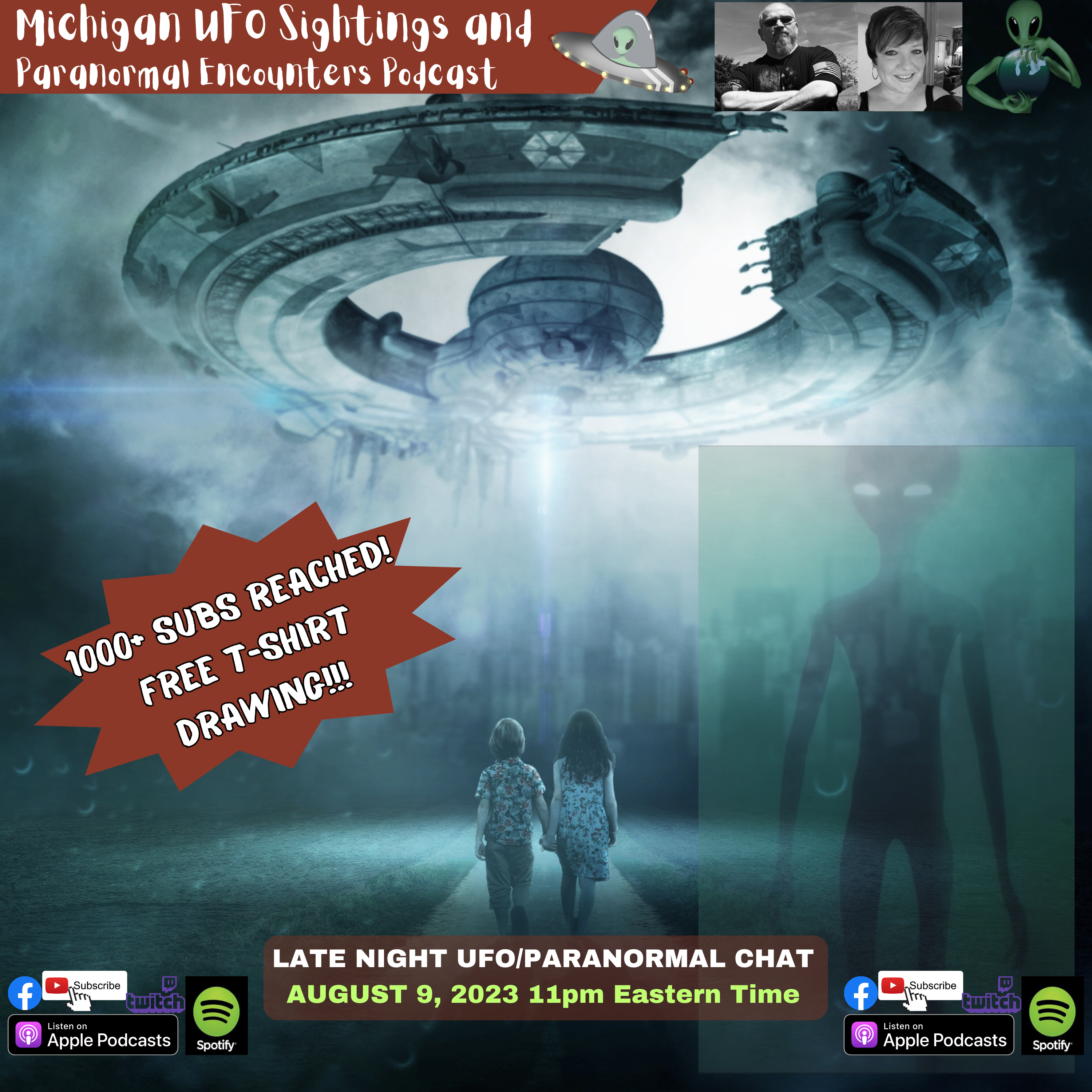 Michigan UFO Sightings And Paranormal Encounters Podcast