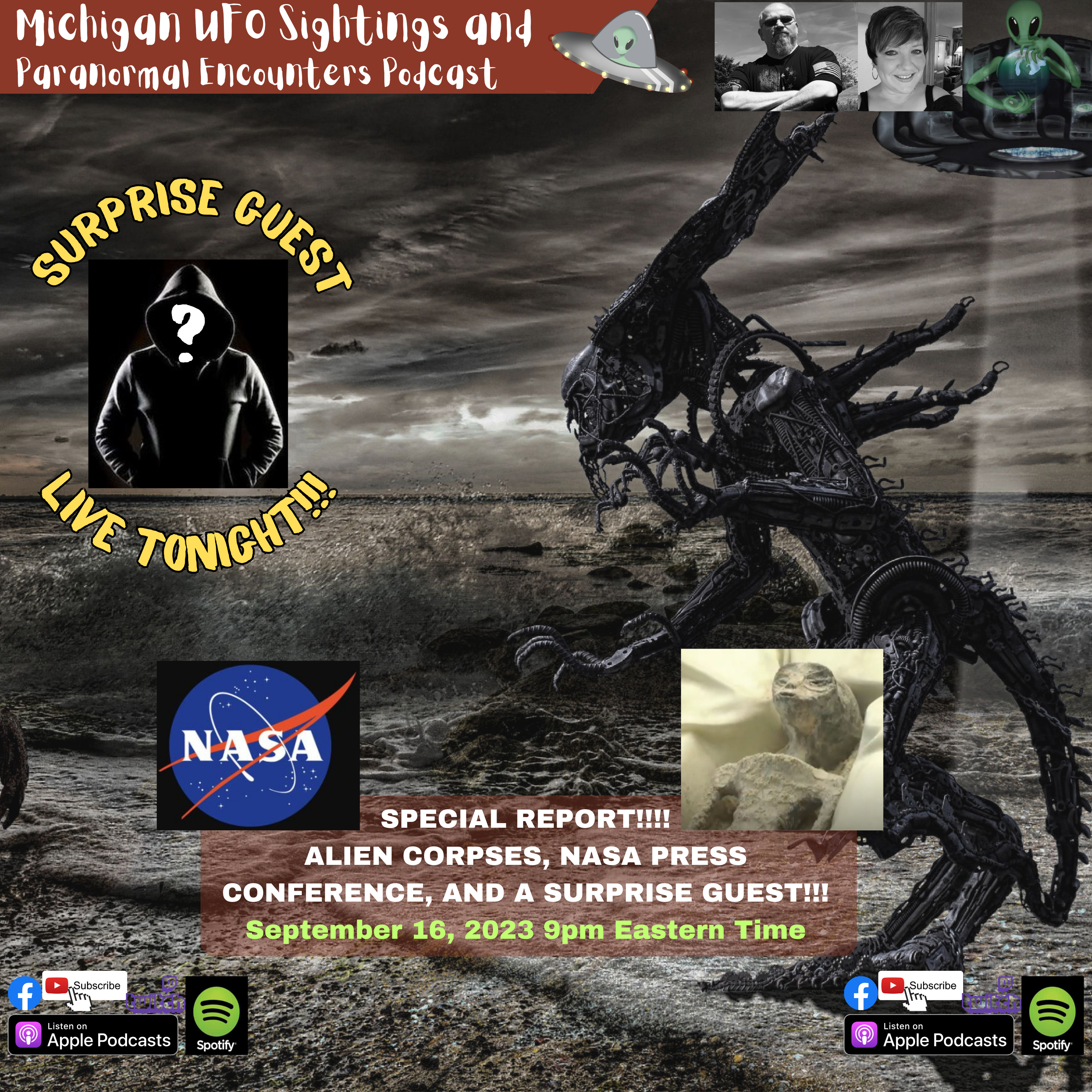 SPECIAL REPORT: Alien Mummies, NASA On UAPs, And A Surprise Guest Back From The Dead! Episode 67 episode artwork