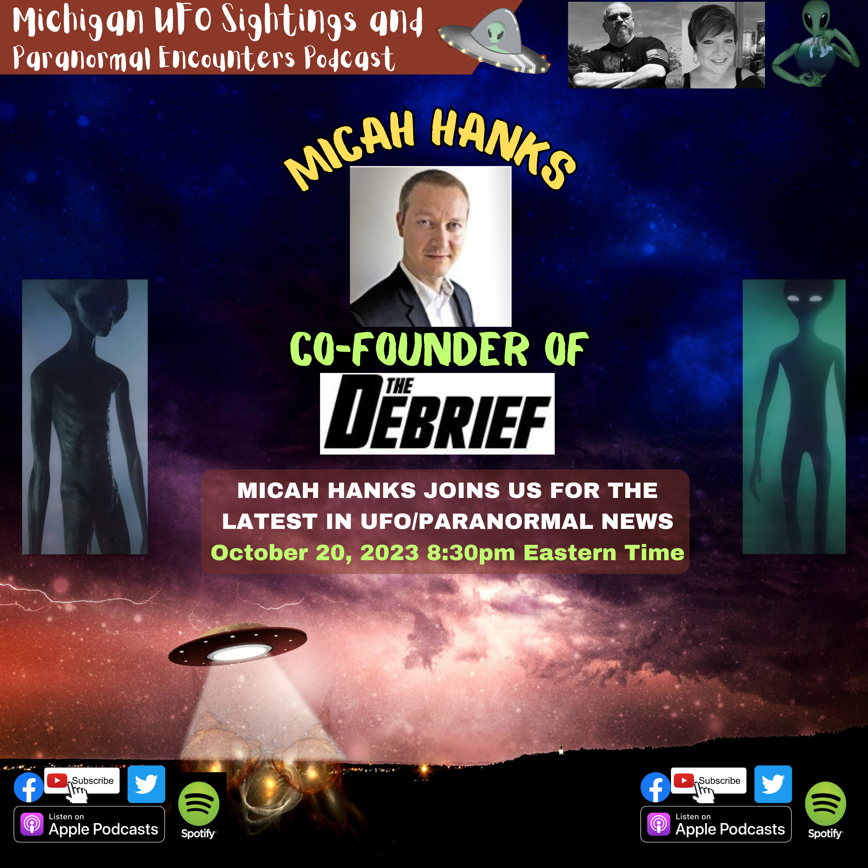 Michigan UFO Sightings And Paranormal Encounters Podcast