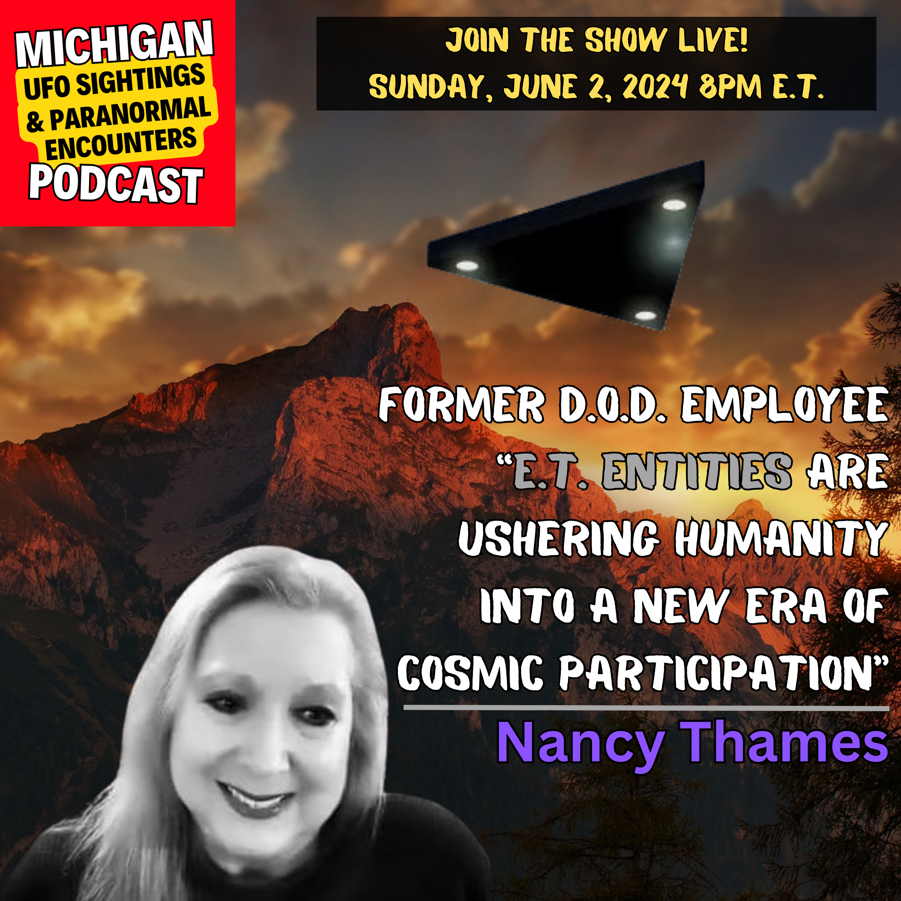 Michigan UFO Sightings And Paranormal Encounters Podcast
