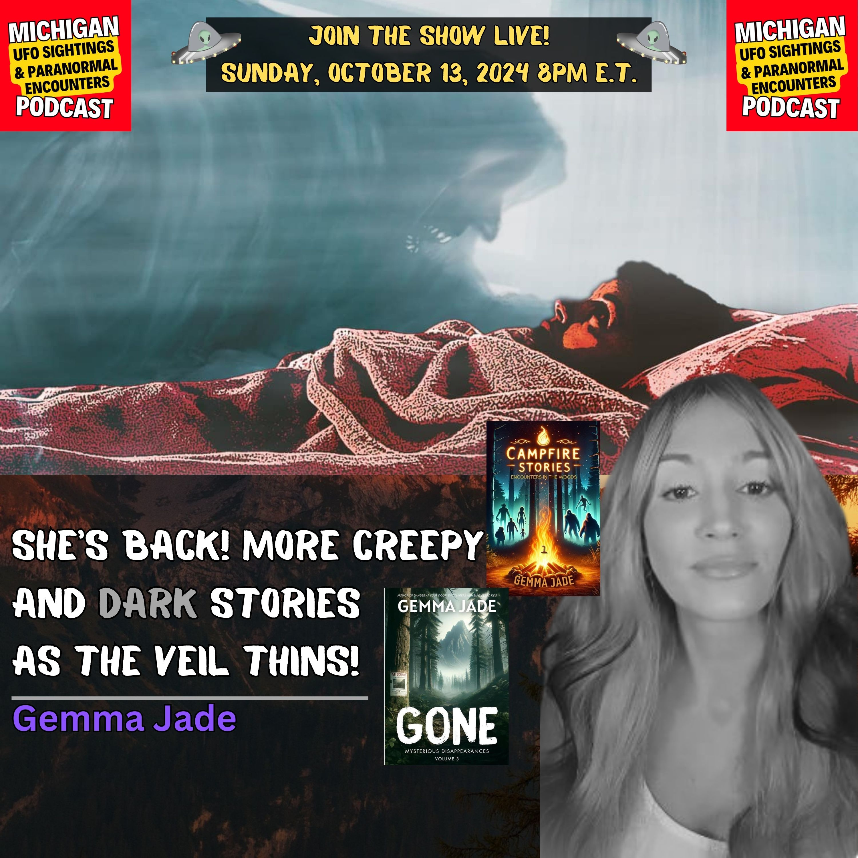 Episode 106 - More Creepy & Dark Stories As The Veil Thins! | Gemma Jade episode artwork