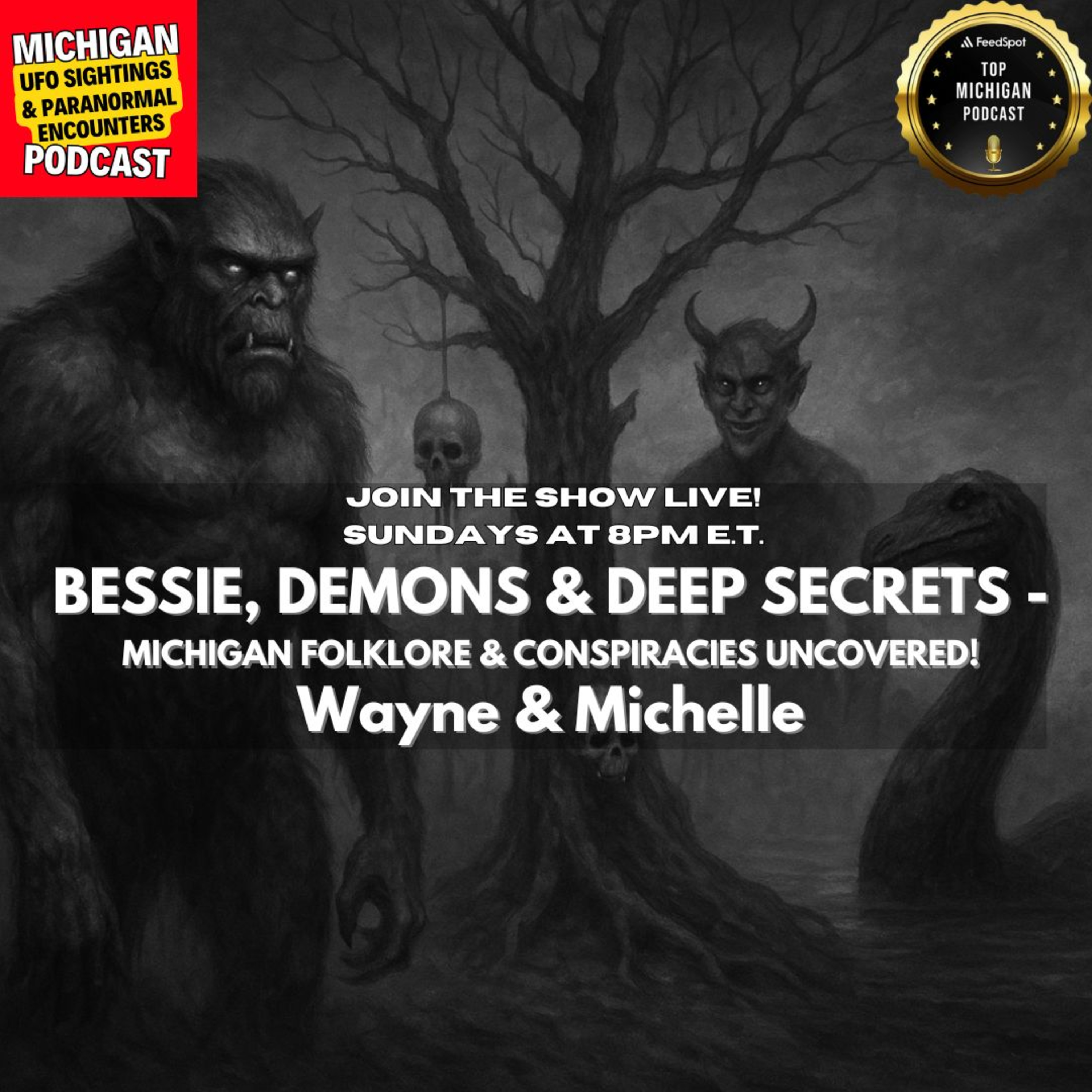 Michigan UFO Sightings And Paranormal Encounters Podcast