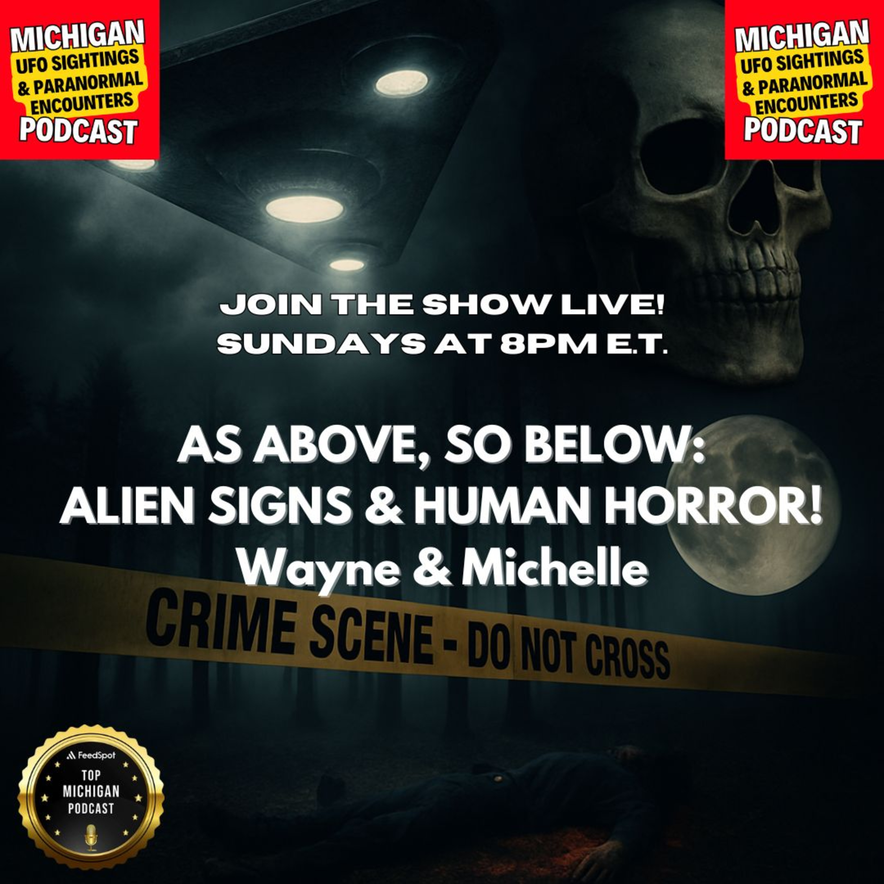 Michigan UFO Sightings And Paranormal Encounters Podcast