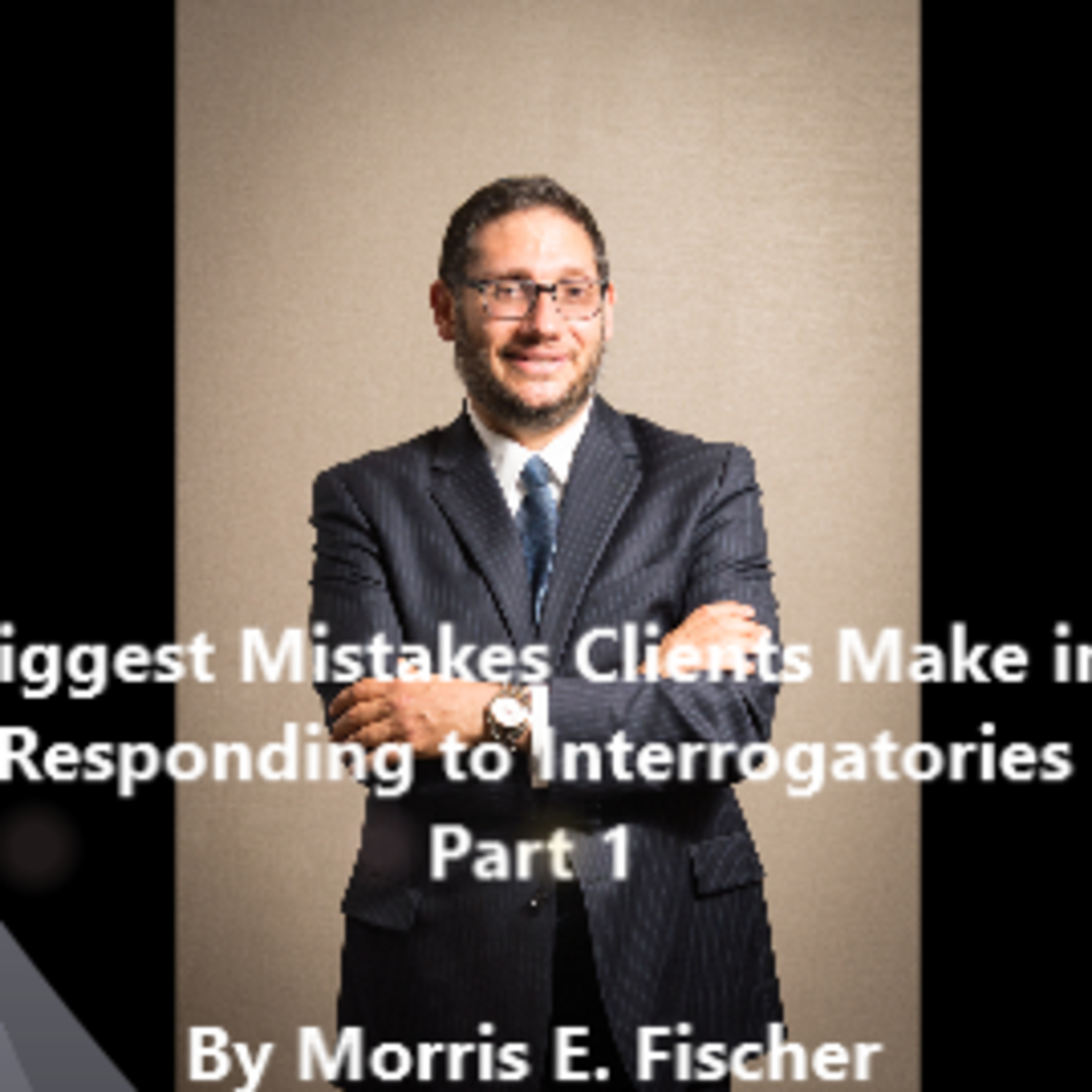 Attorney Morris E. Fischer discusses legal topics and provides his legal expertise.